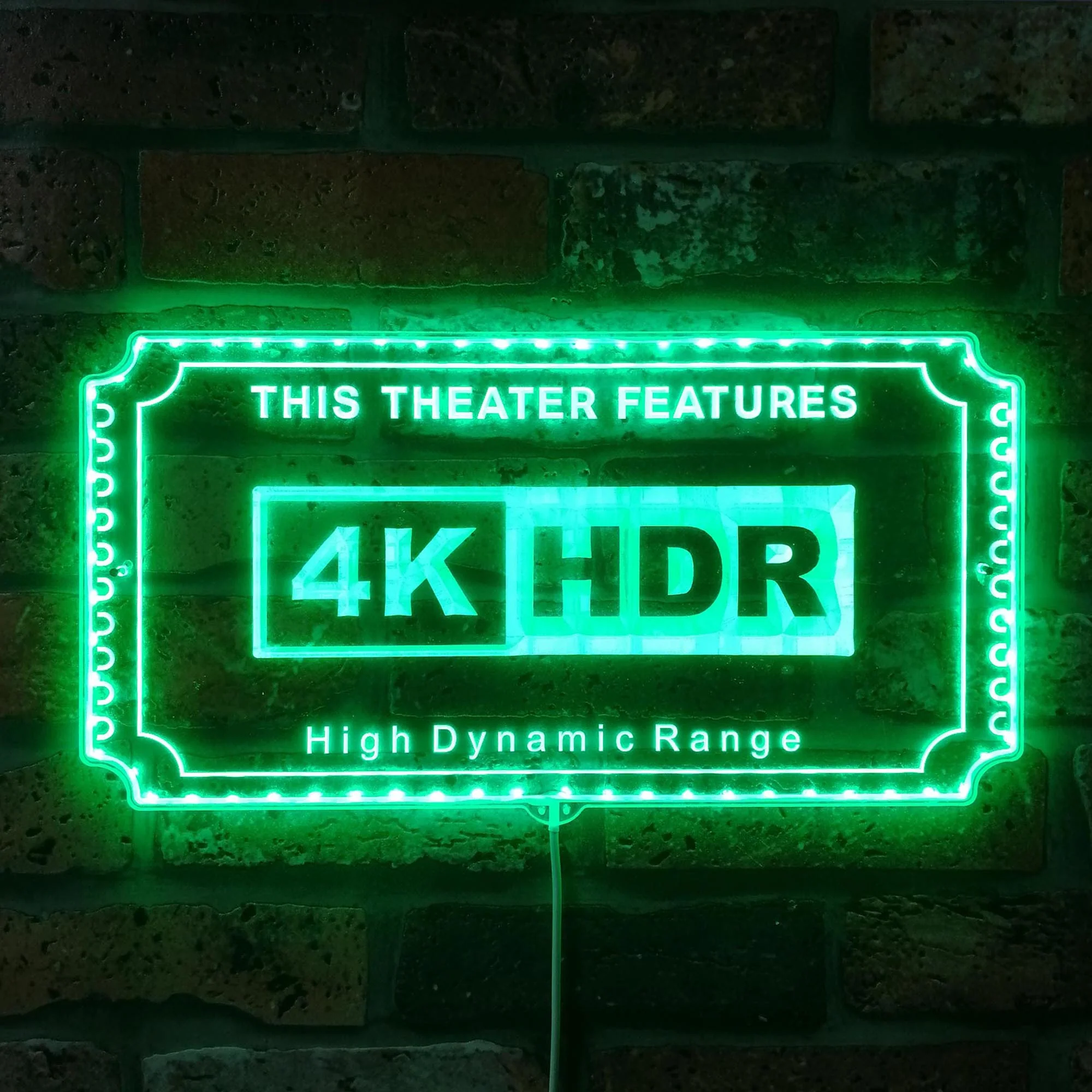 4K HDR Home Movie Theater Neon LED Sign with Dynamic RGB Colors - Image 6