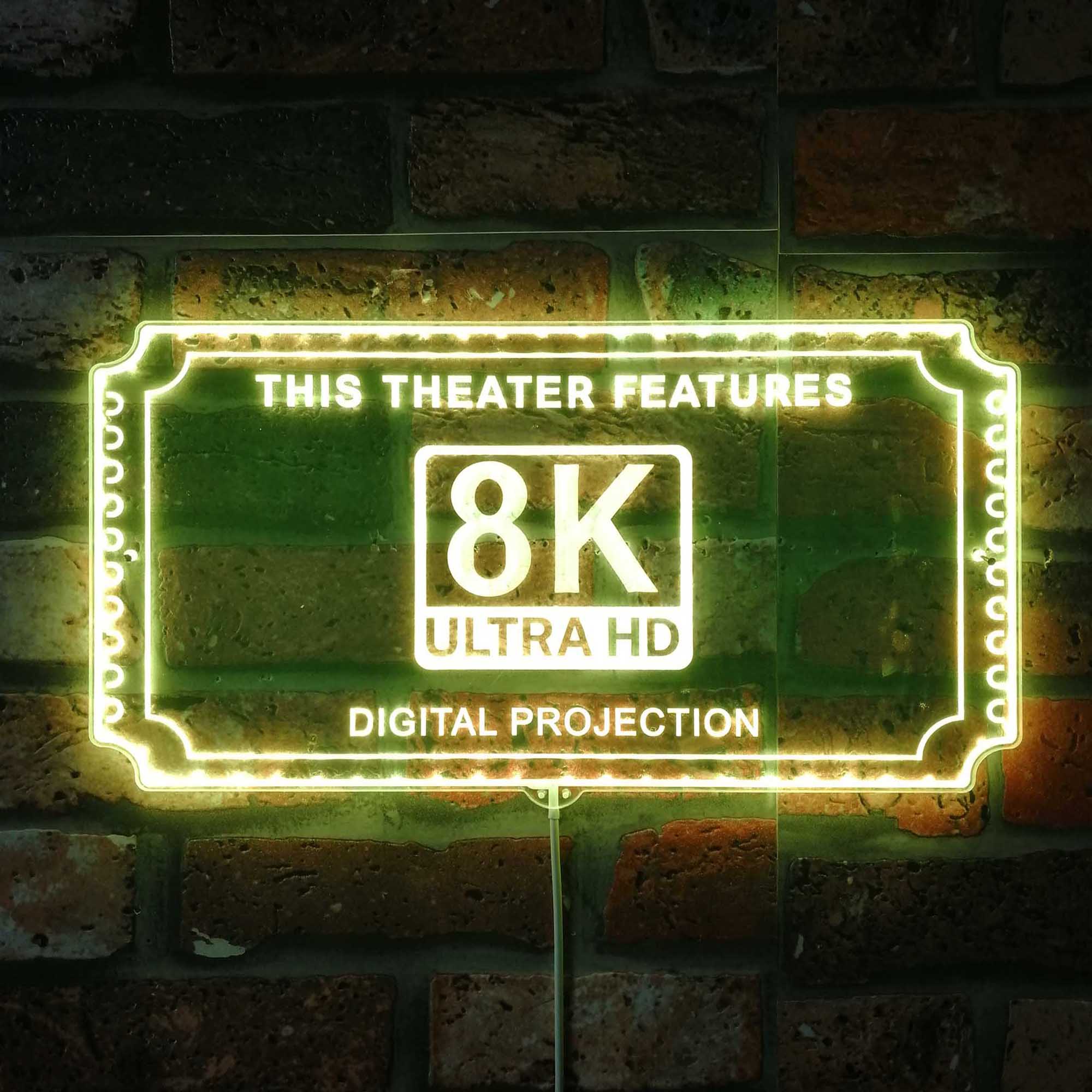 8K Ultra HD Neon LED Sign with Dynamic RGB Colors - Image 7