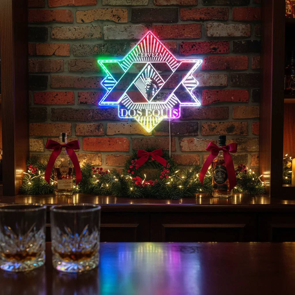 Absolut Vodka Neon LED Sign with Dynamic RGB Colors - Image 11