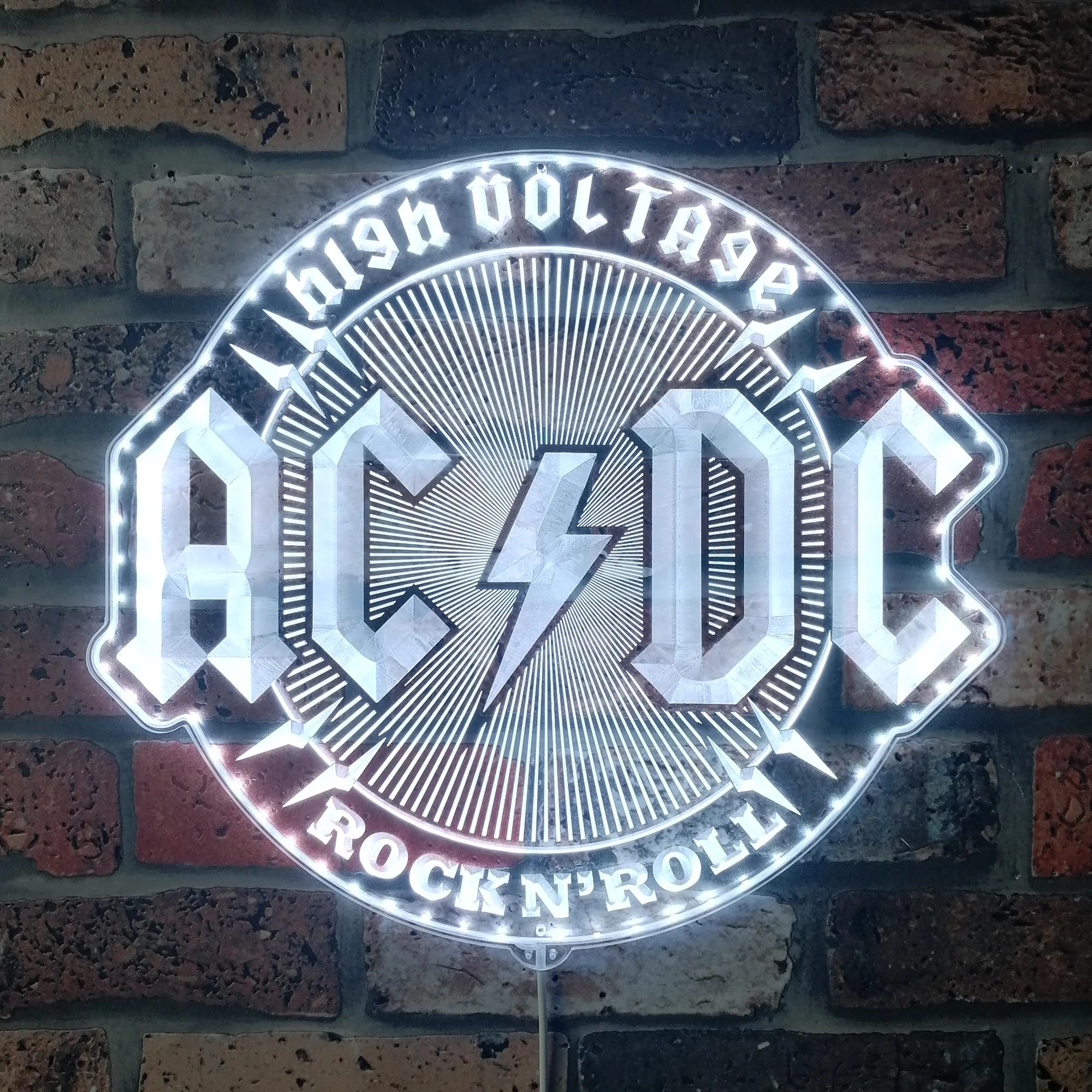 ACDC Neon LED Sign with Dynamic RGB Colors - Image 5