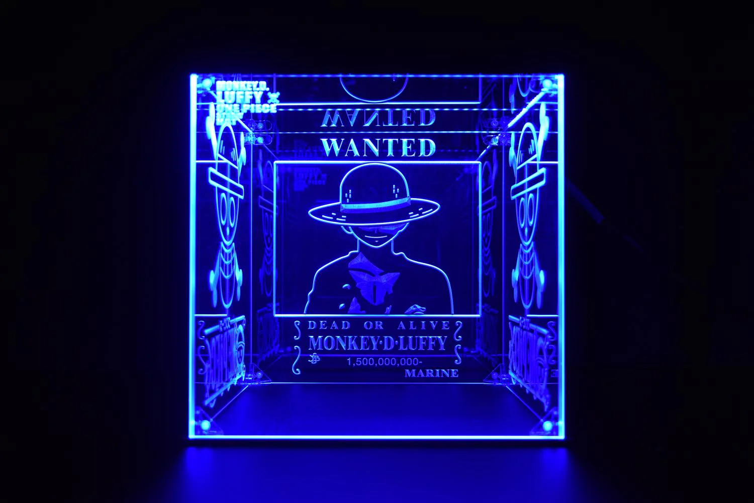 LED Display Case For Luffy Anime Action Figure, One Piece Collectible Figures - Image 8