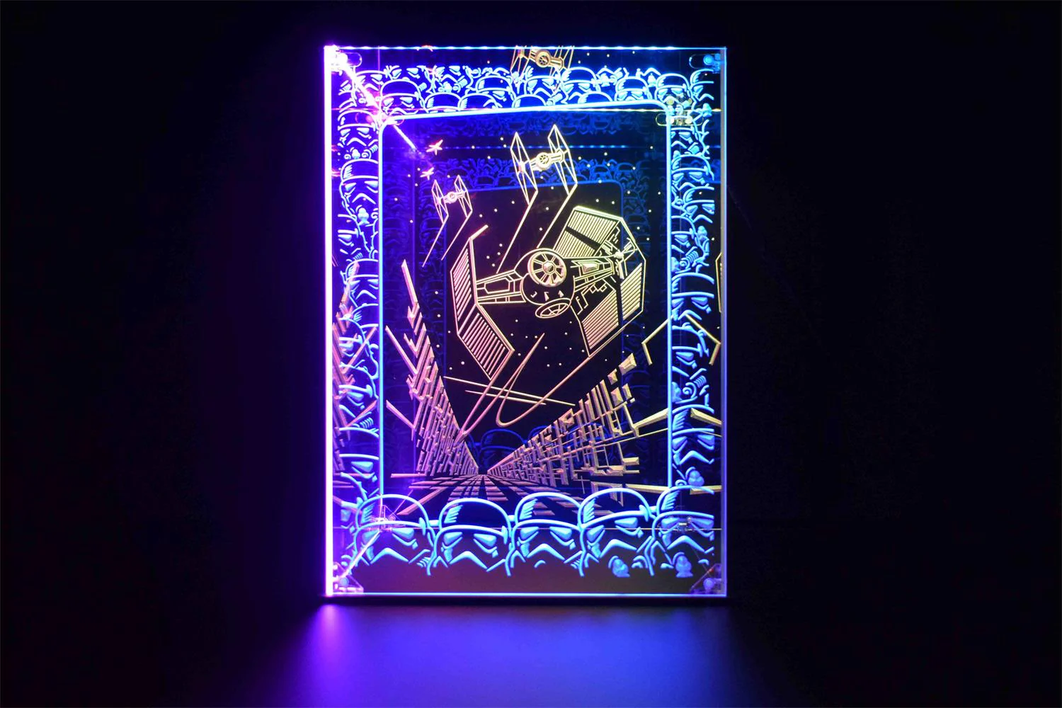 Acrylic LED Display Case For Lego Star Wars Sets, Lego Helmet, Collectible Figures - Image 10