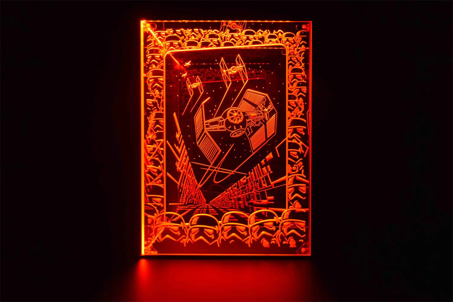Acrylic LED Display Case For Lego Star Wars Sets, Lego Helmet, Collectible Figures - Image 7