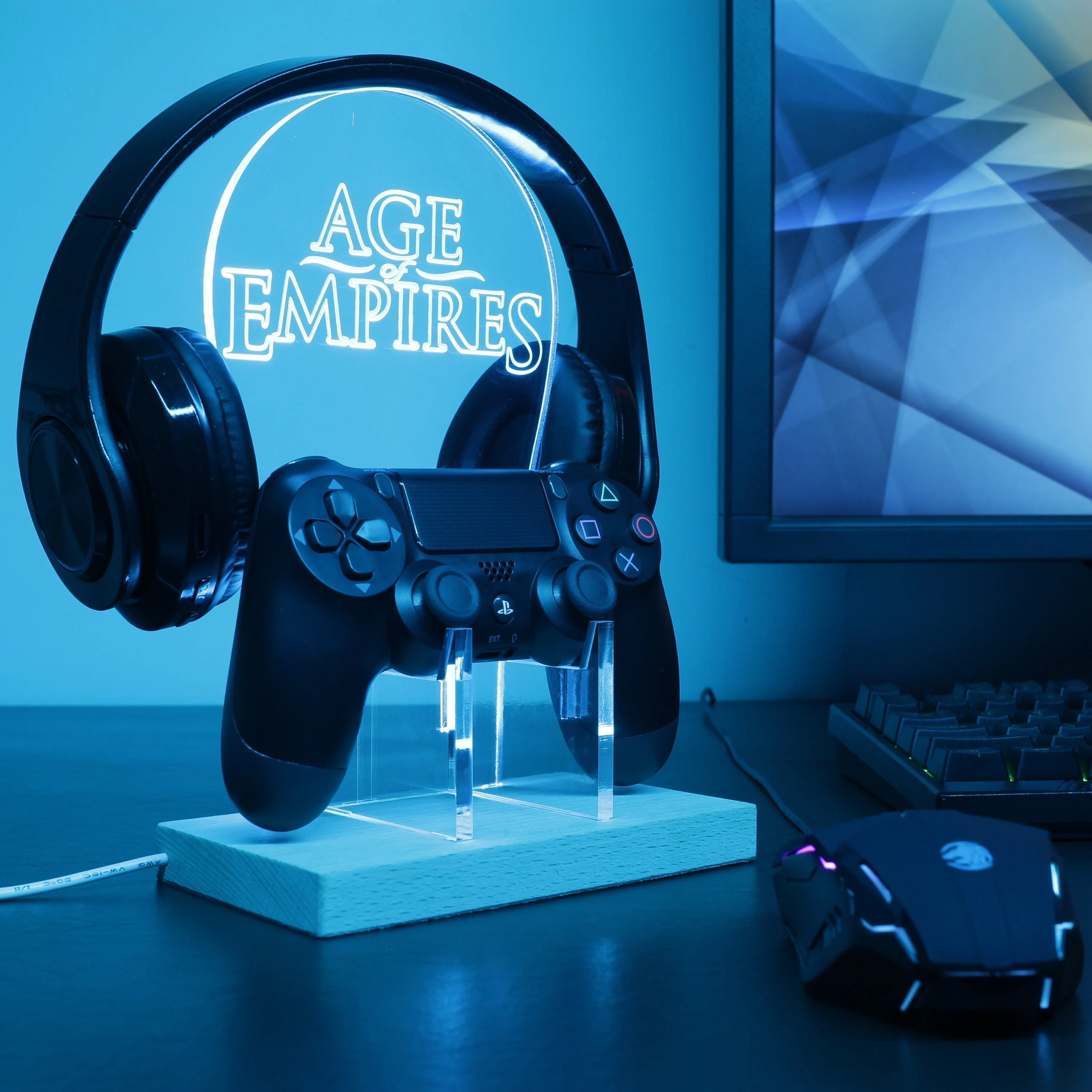 Age of Empires LED Gaming Headset Controller Stand - Image 4