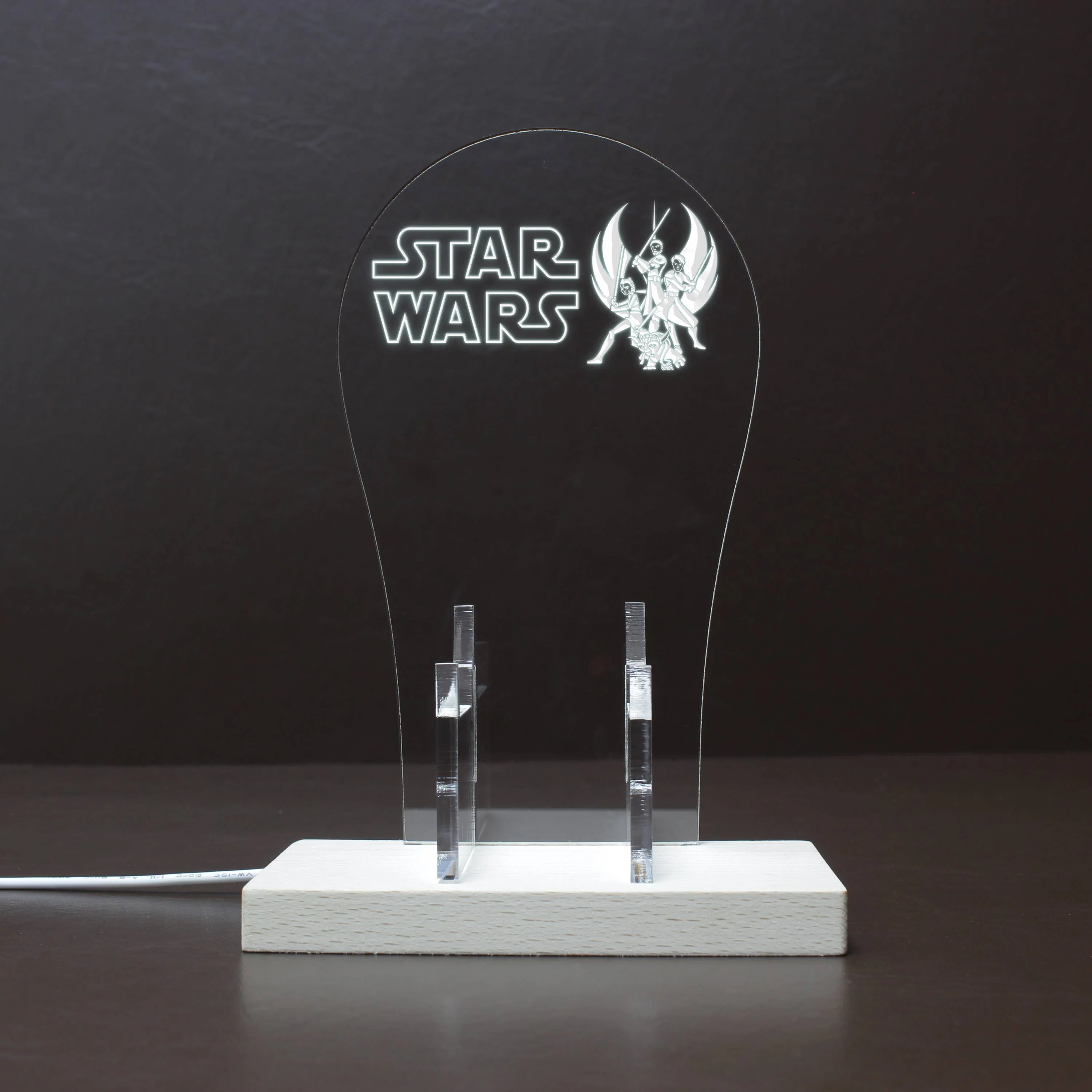 Star Wars Obi-wan LED Gaming Headset Controller Stand - Image 10
