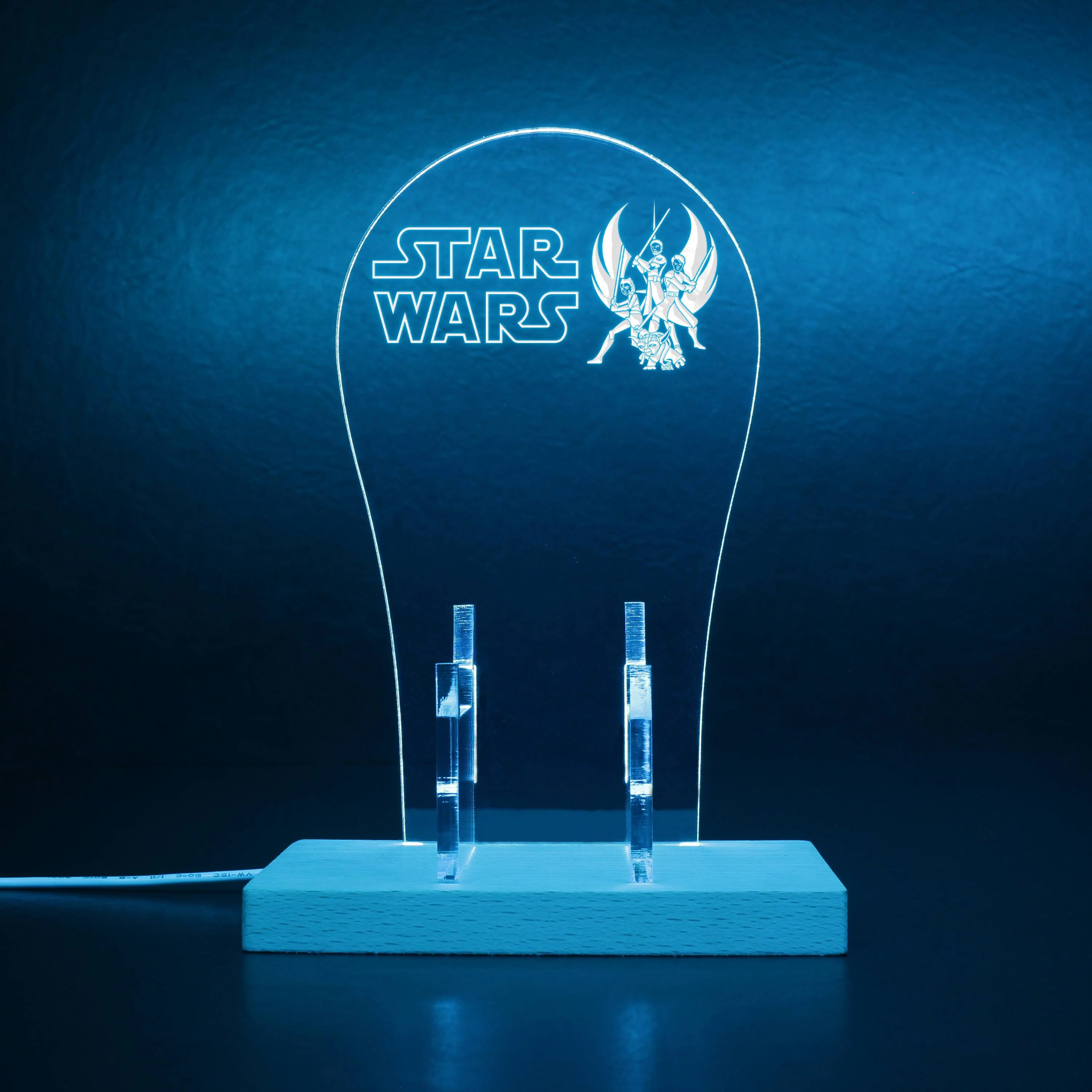 Star Wars Obi-wan LED Gaming Headset Controller Stand - Image 6