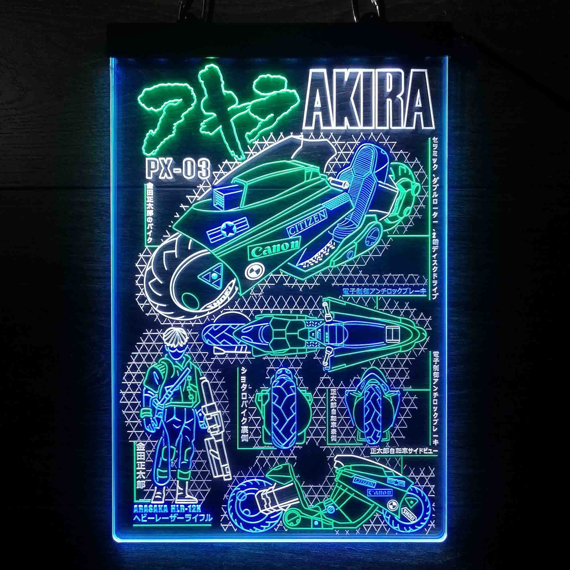 Akira Cyberpunk Bike Neon LED Sign 3 Colors - Image 11