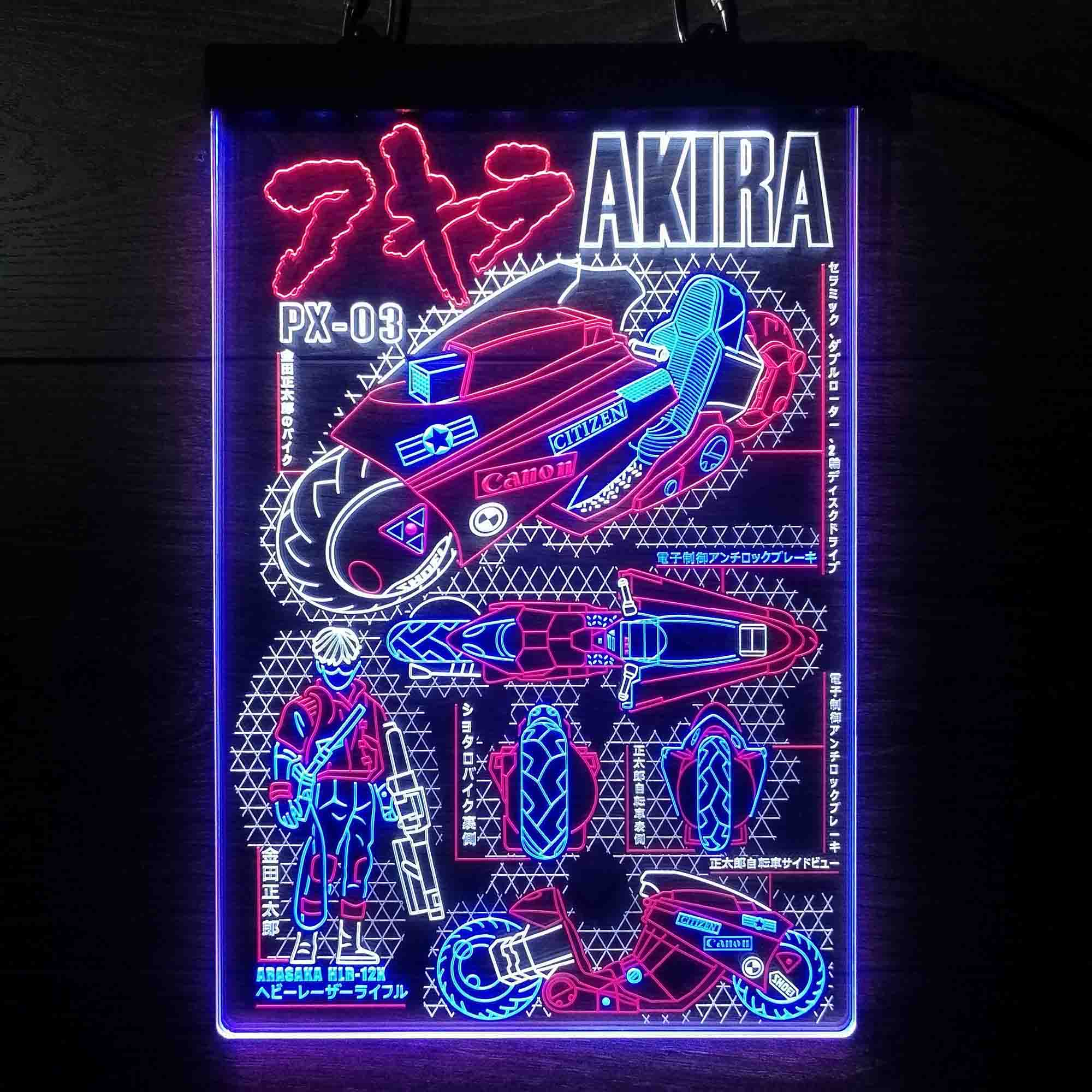 Akira Cyberpunk Bike Neon LED Sign 3 Colors - Image 12