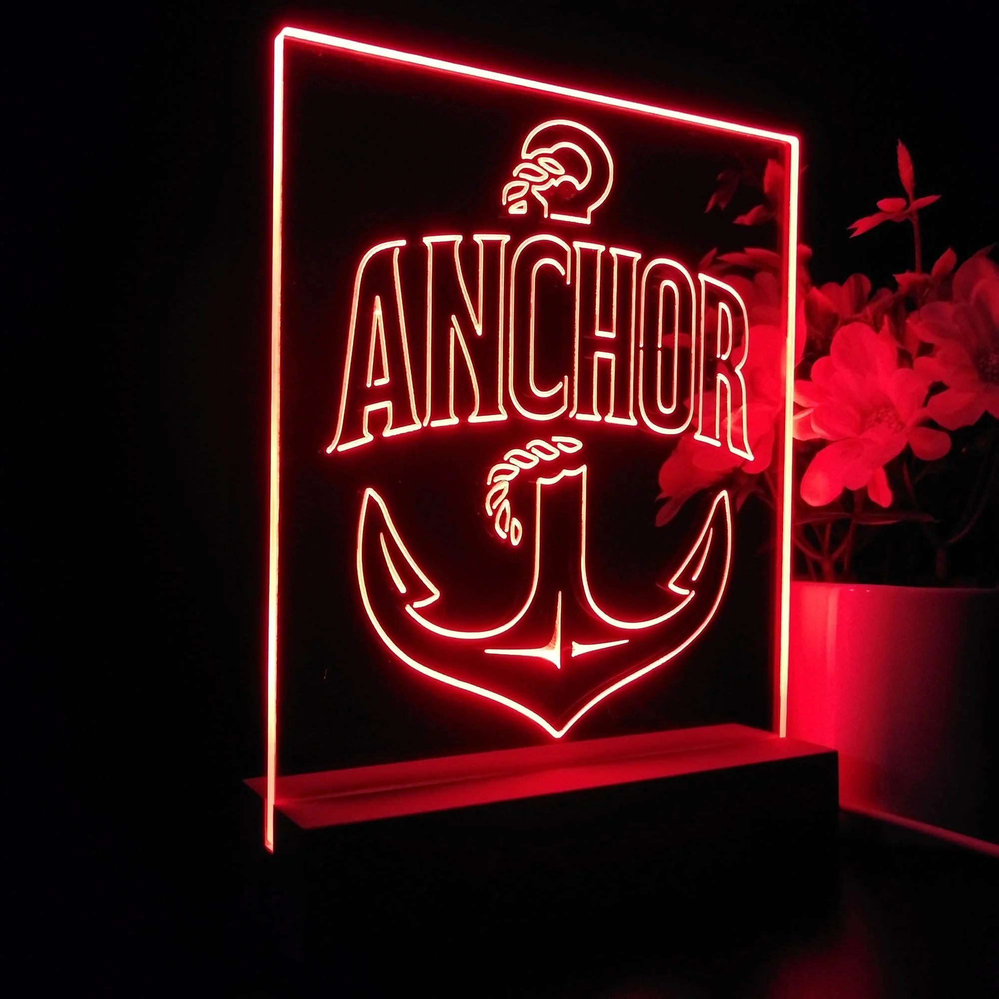Anchor beer Night Light Neon Pub Bar Lamp - Image 5