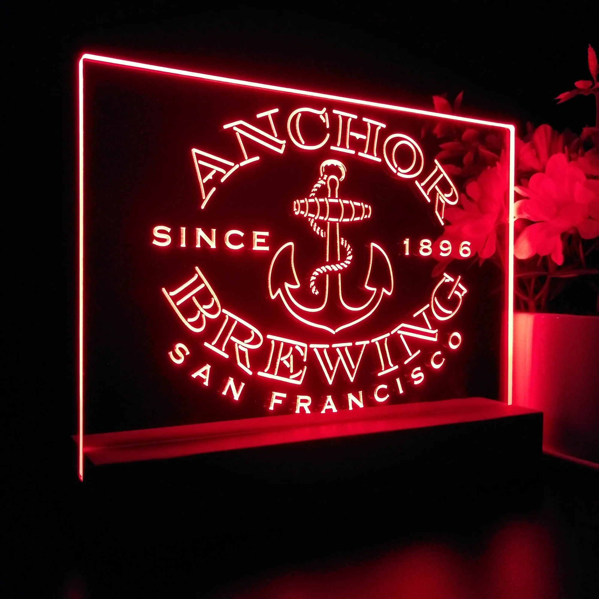 Anchor Brewing Co. Neon Sign Pub Bar Decor Lamp - Image 7