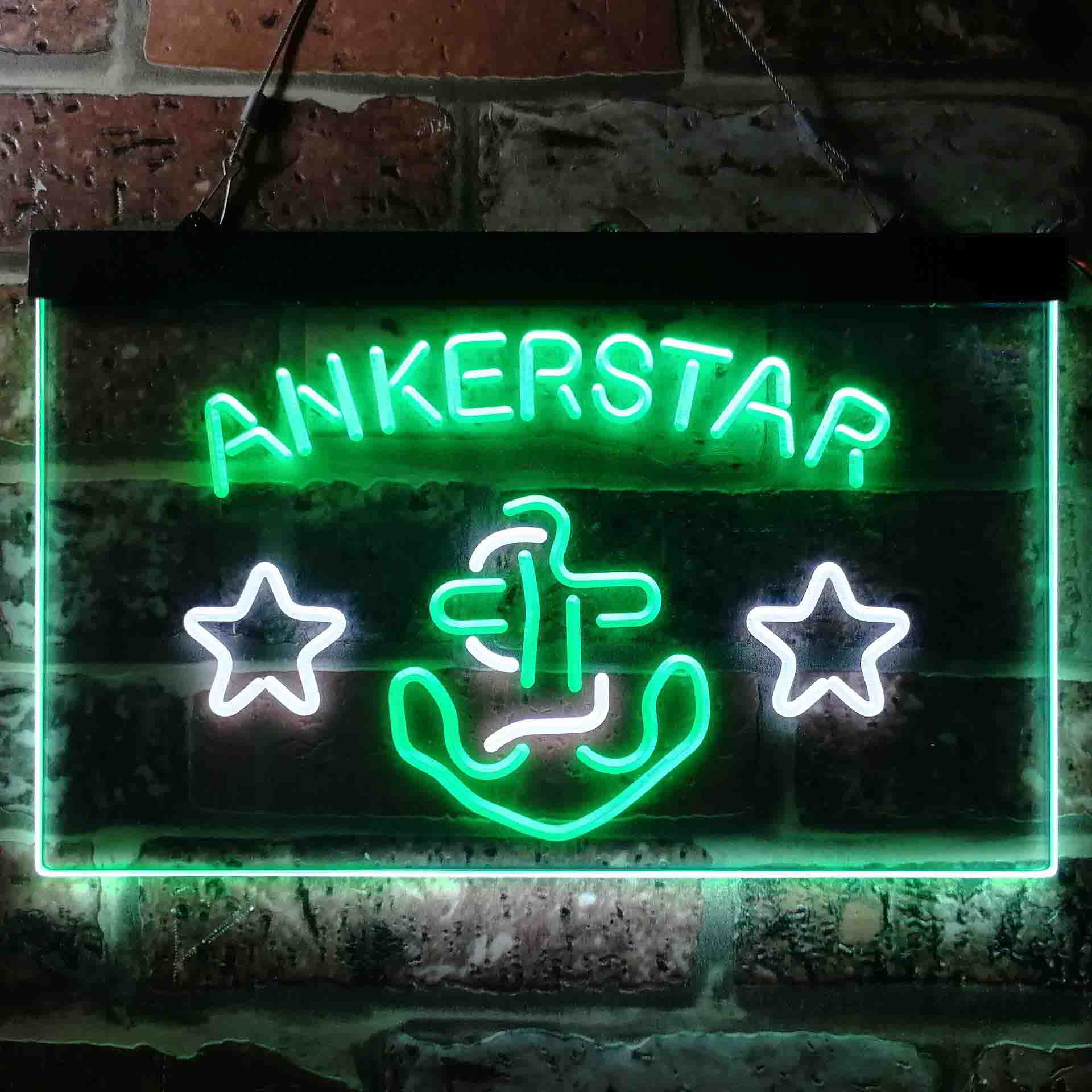 Ankerstar Anchor Cowboys Stars Beer Neon-Like LED Sign - Image 11