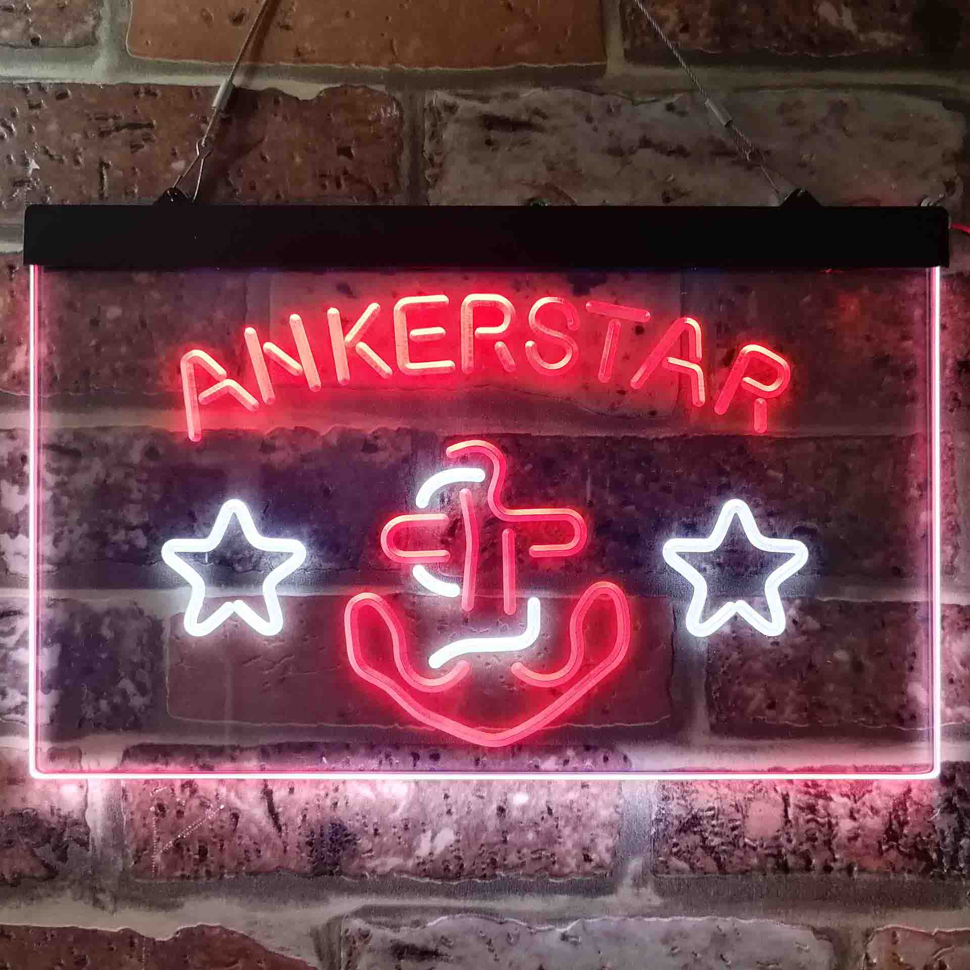 Ankerstar Anchor Cowboys Stars Beer Neon-Like LED Sign - Image 13