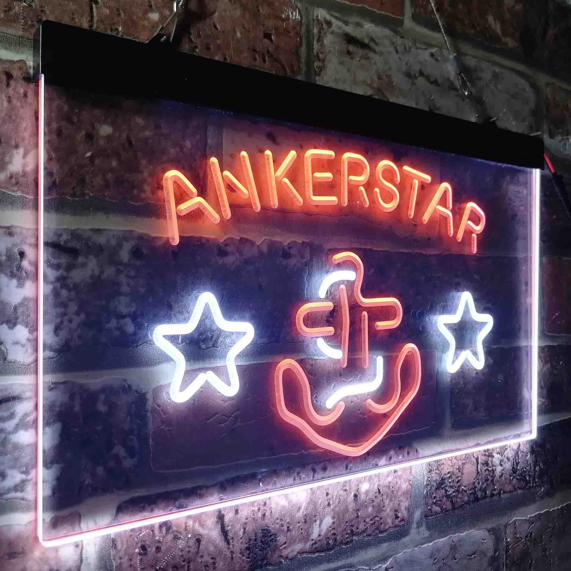 Ankerstar Anchor Cowboys Stars Beer Neon-Like LED Sign - Image 18