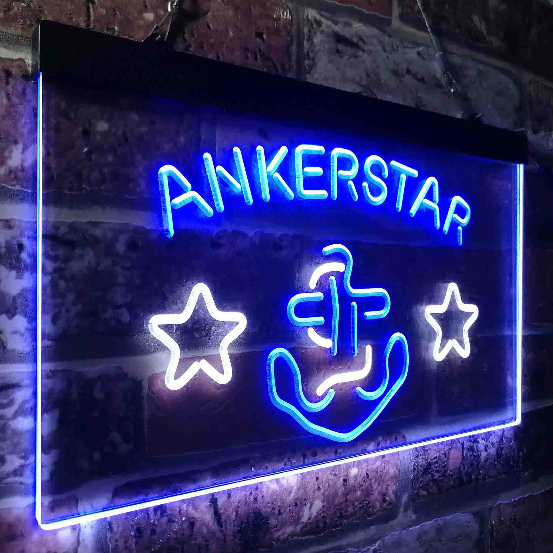 Ankerstar Anchor Cowboys Stars Beer Neon-Like LED Sign - Image 25