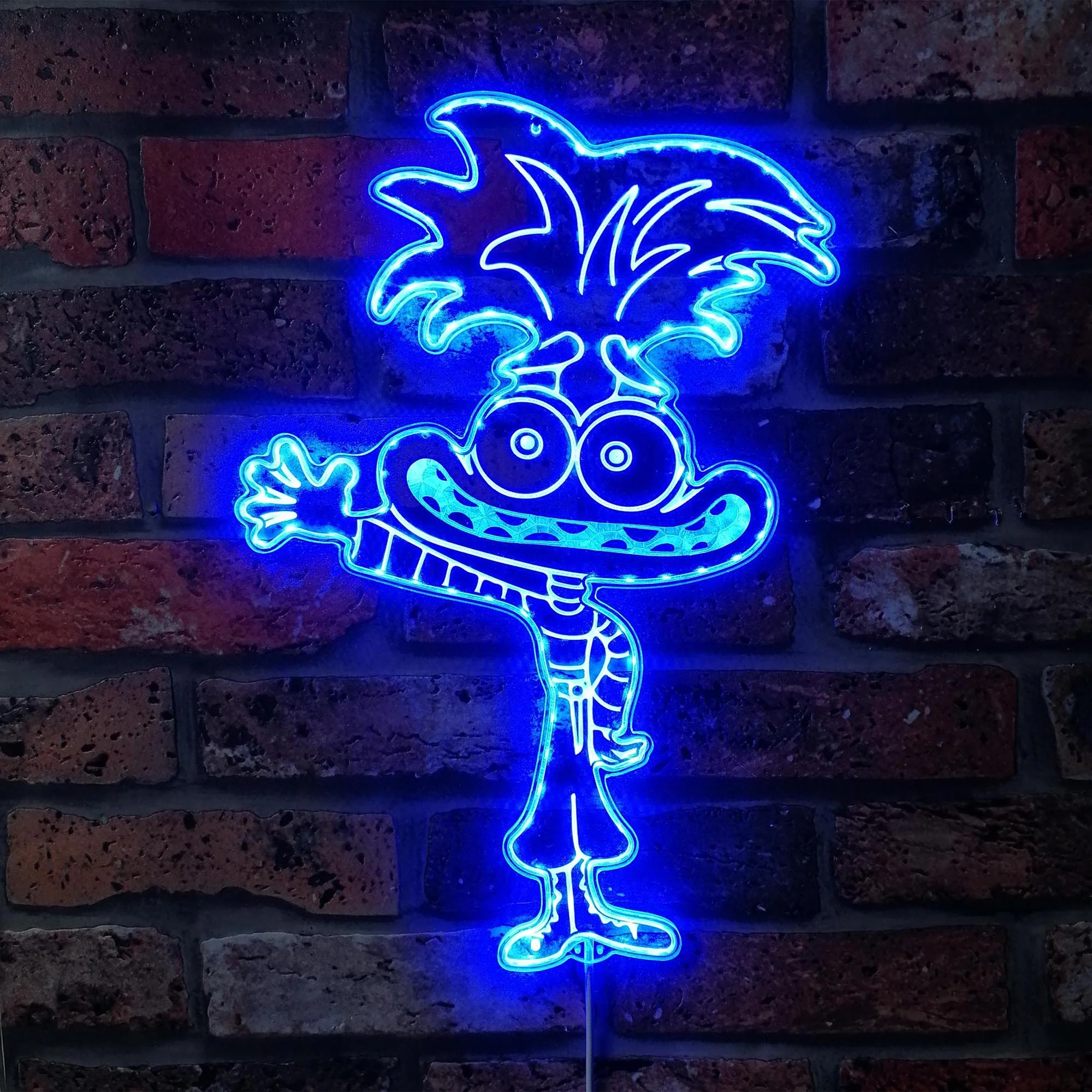 Anxiety Inside Out Neon LED Sign with Dynamic RGB Colors - Image 5