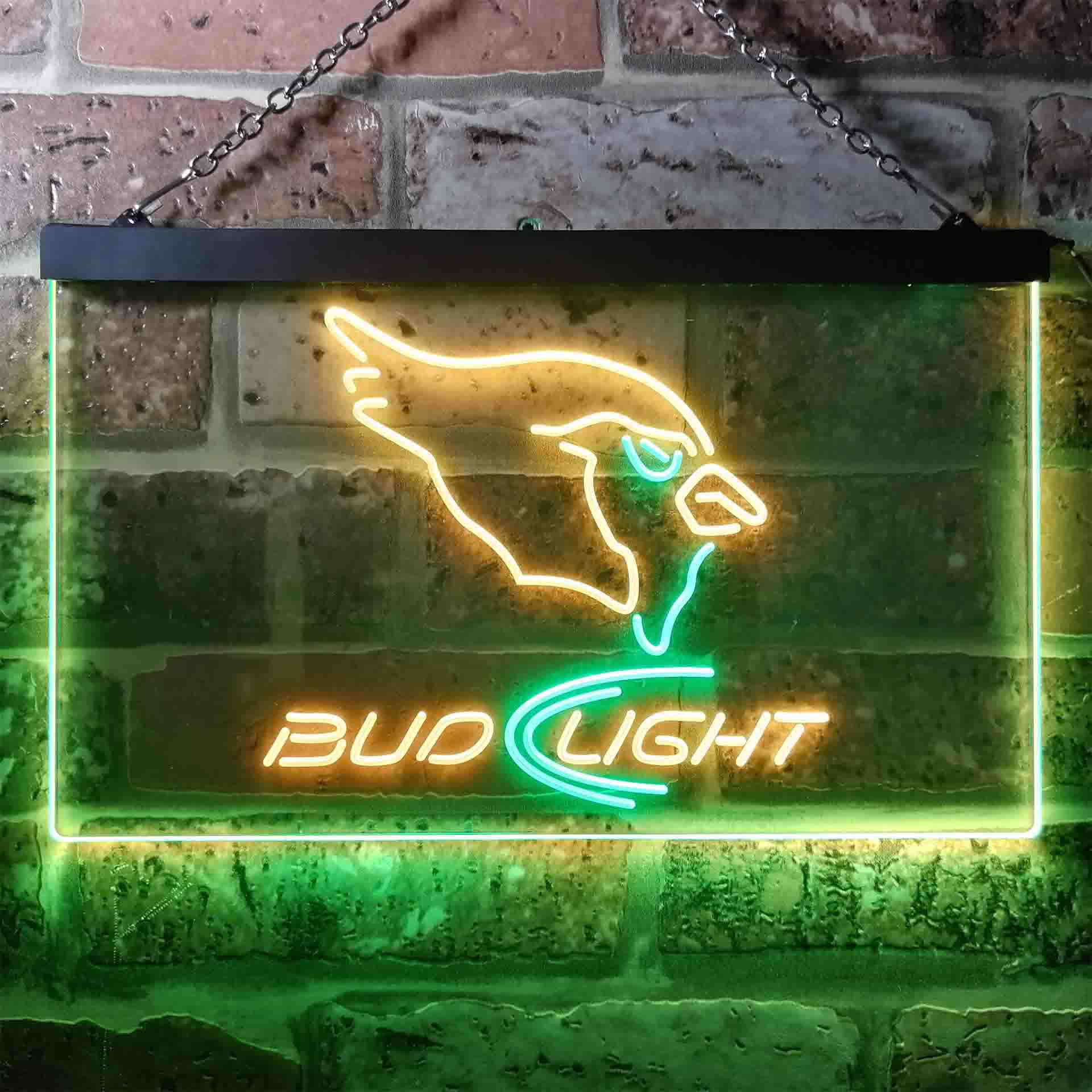 Arizona Cardinals Bud Light Neon-Like LED Sign - Image 7