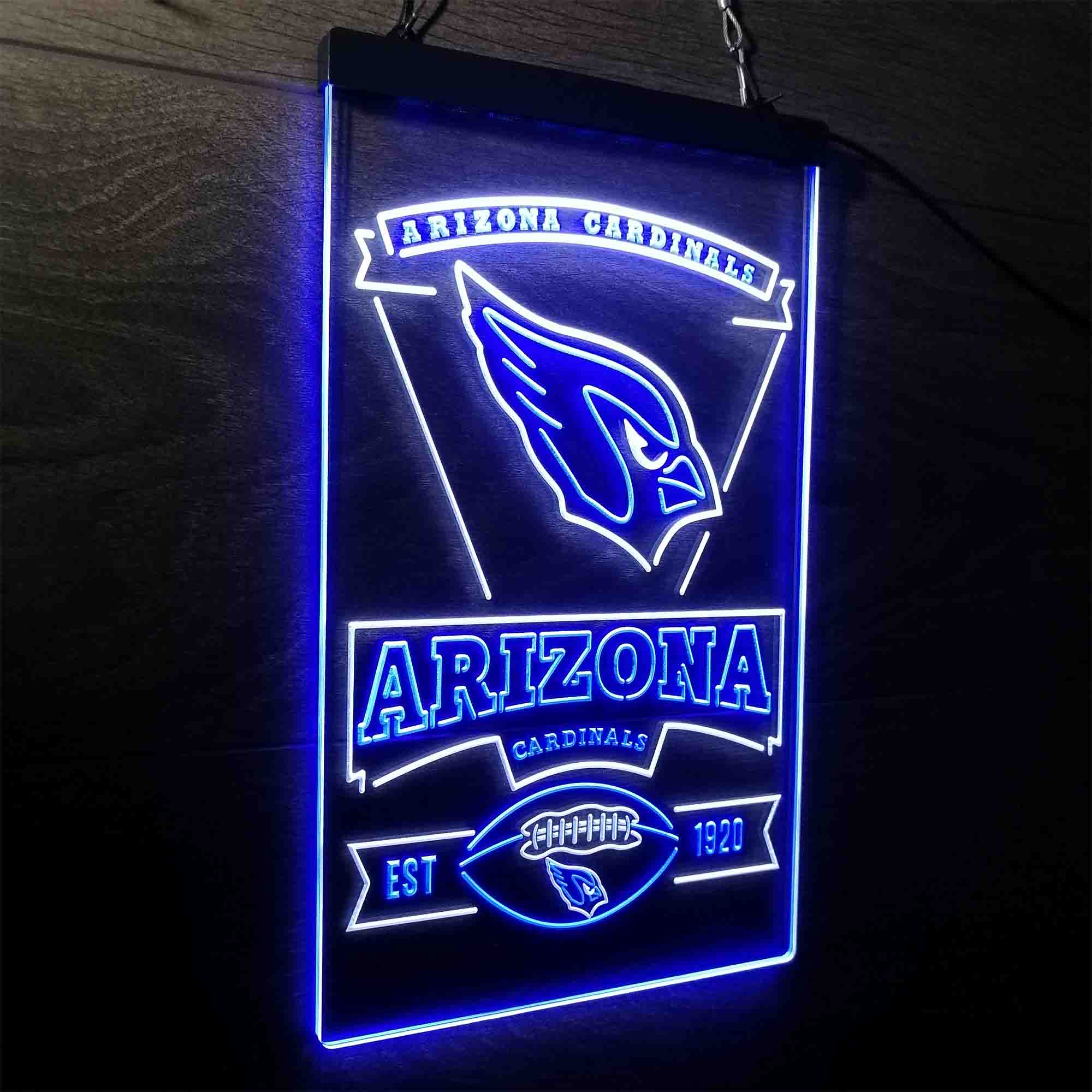 Arizona Cardinals Est. 1920 Neon-Like LED Sign - Image 19