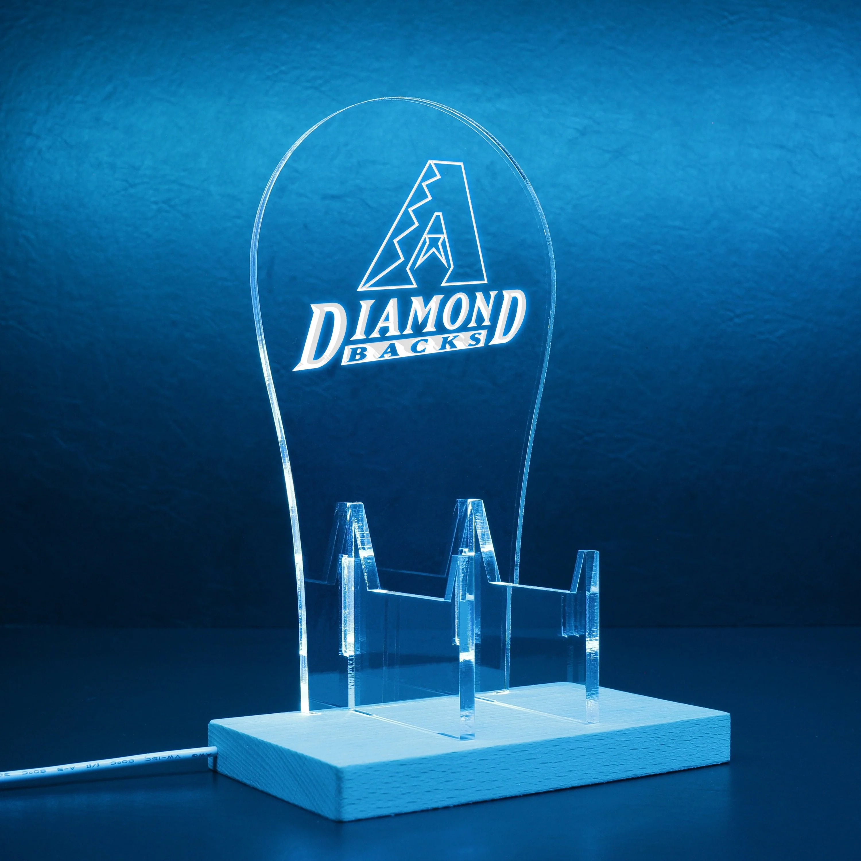 Arizona Diamondbacks LED Gaming Headset Controller Stand - Image 9
