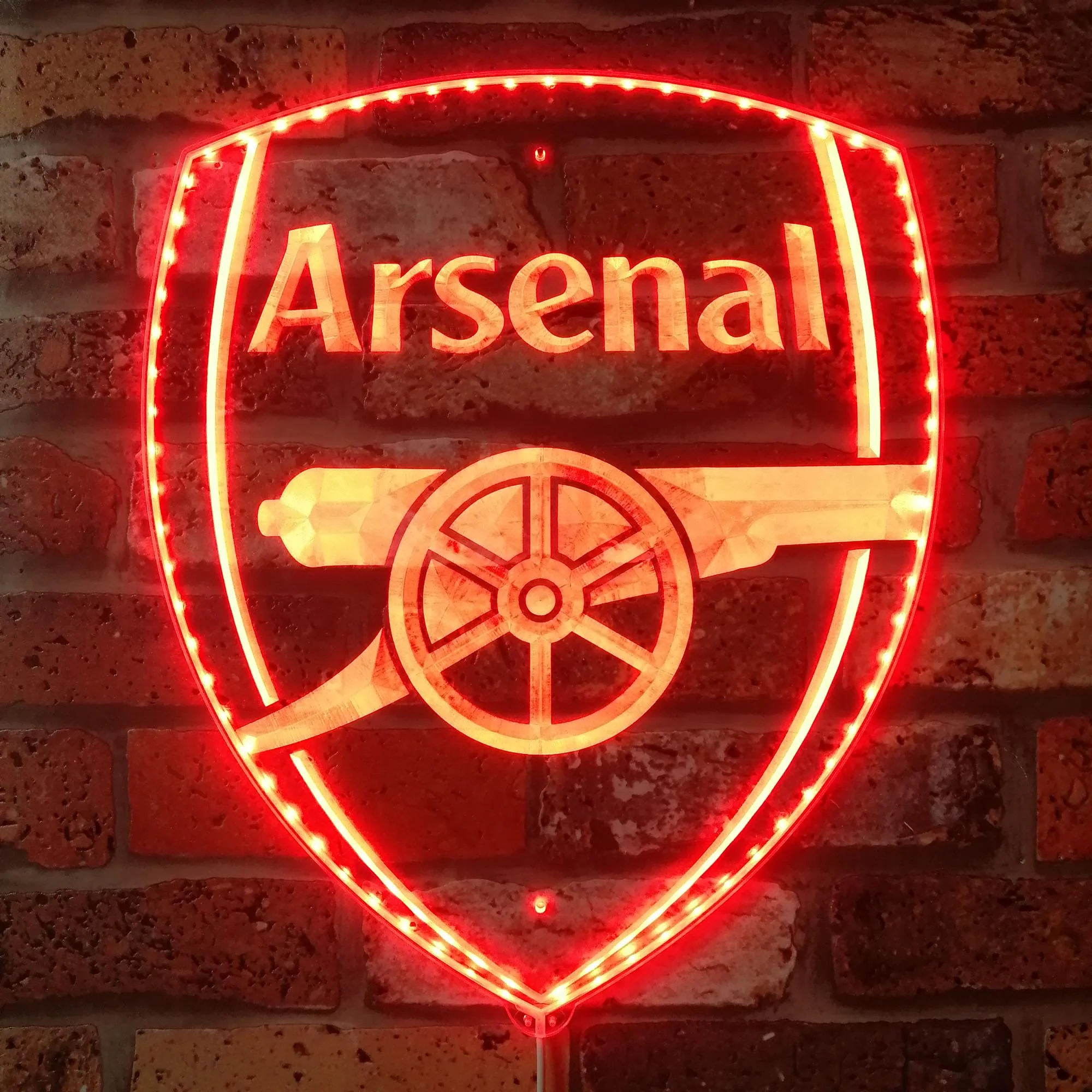 Arsenal F.C. Neon LED Sign with Dynamic RGB Colors - Image 3