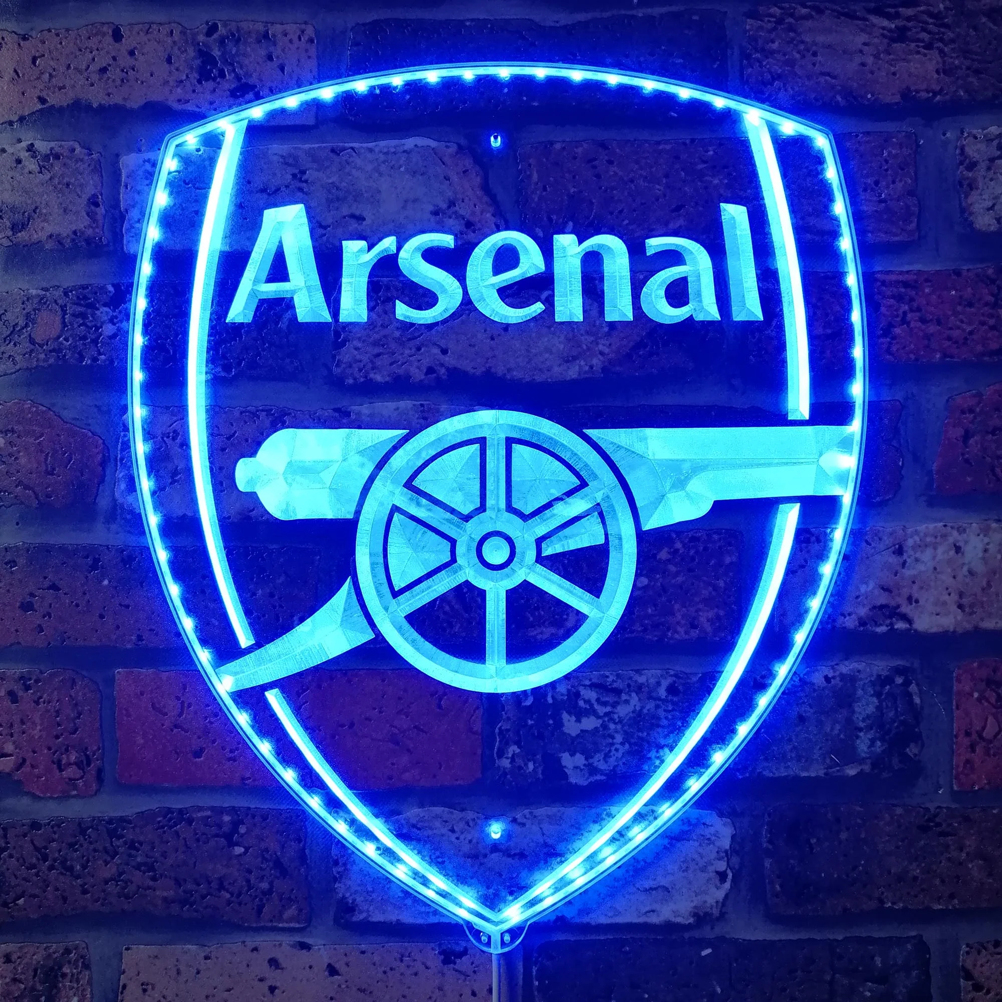 Arsenal F.C. Neon LED Sign with Dynamic RGB Colors - Image 4