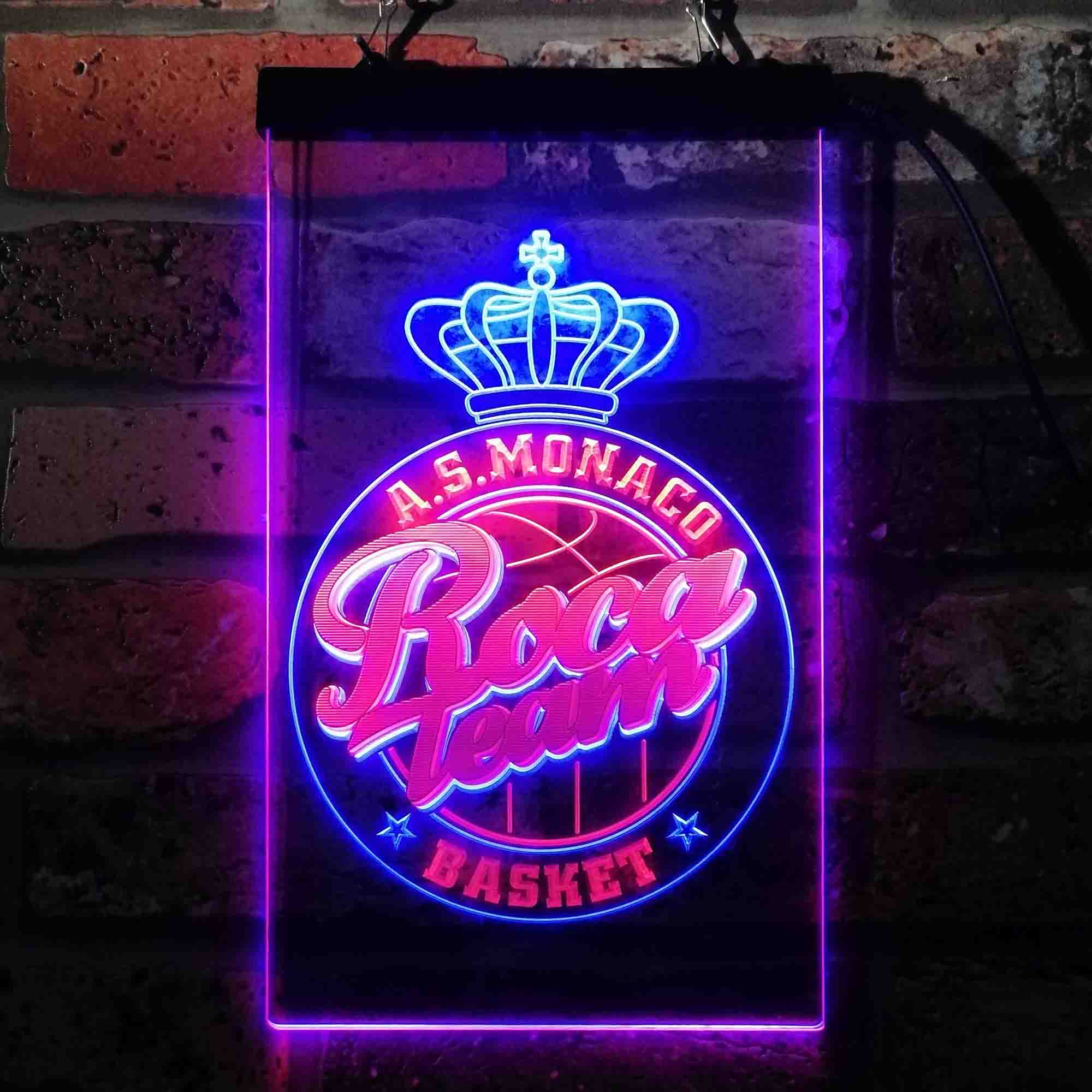 AS Monaco Basket Neon LED Sign - Image 8