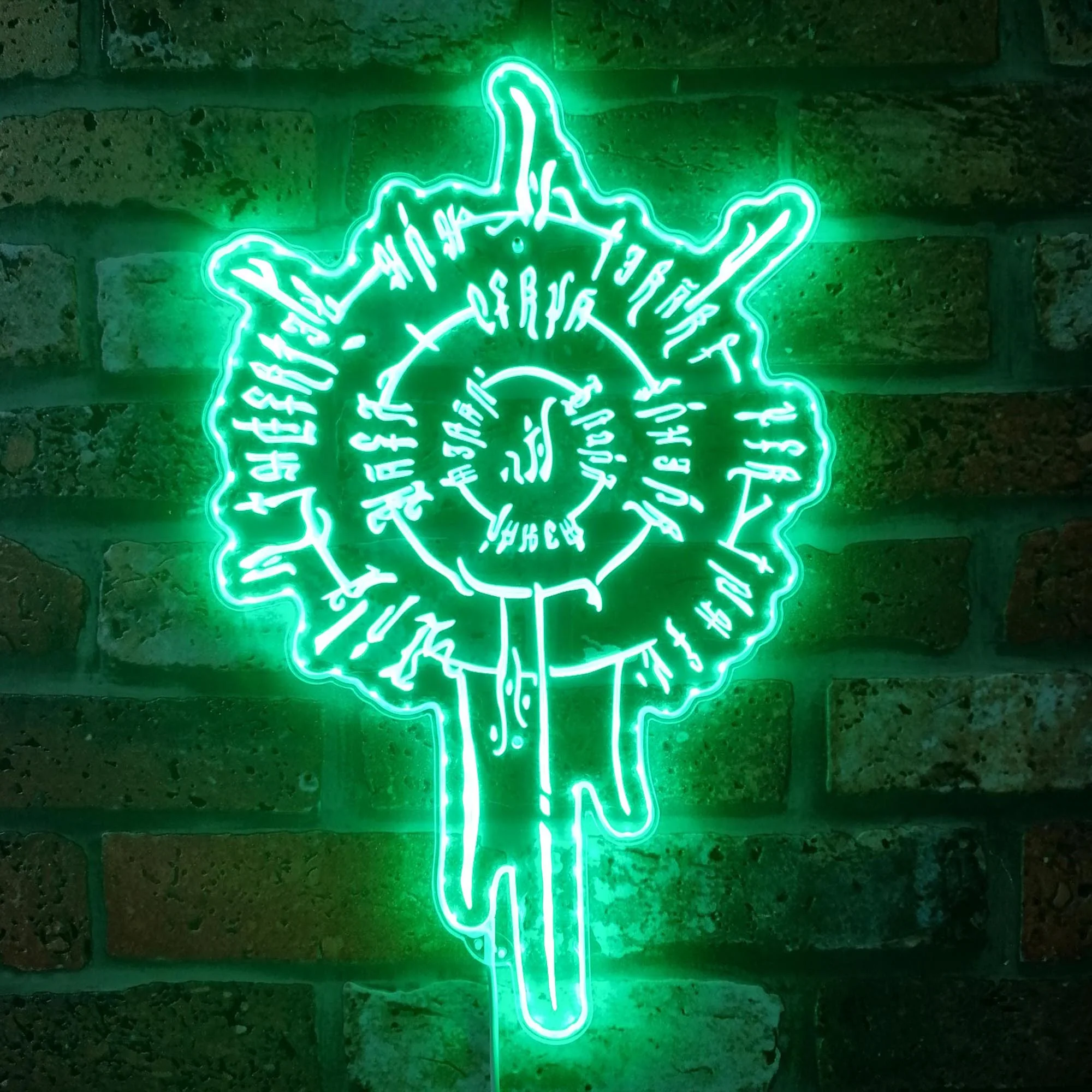 Astarion's Scar Baldur's Gate 3 RGB Edge Lit LED Sign - Image 6