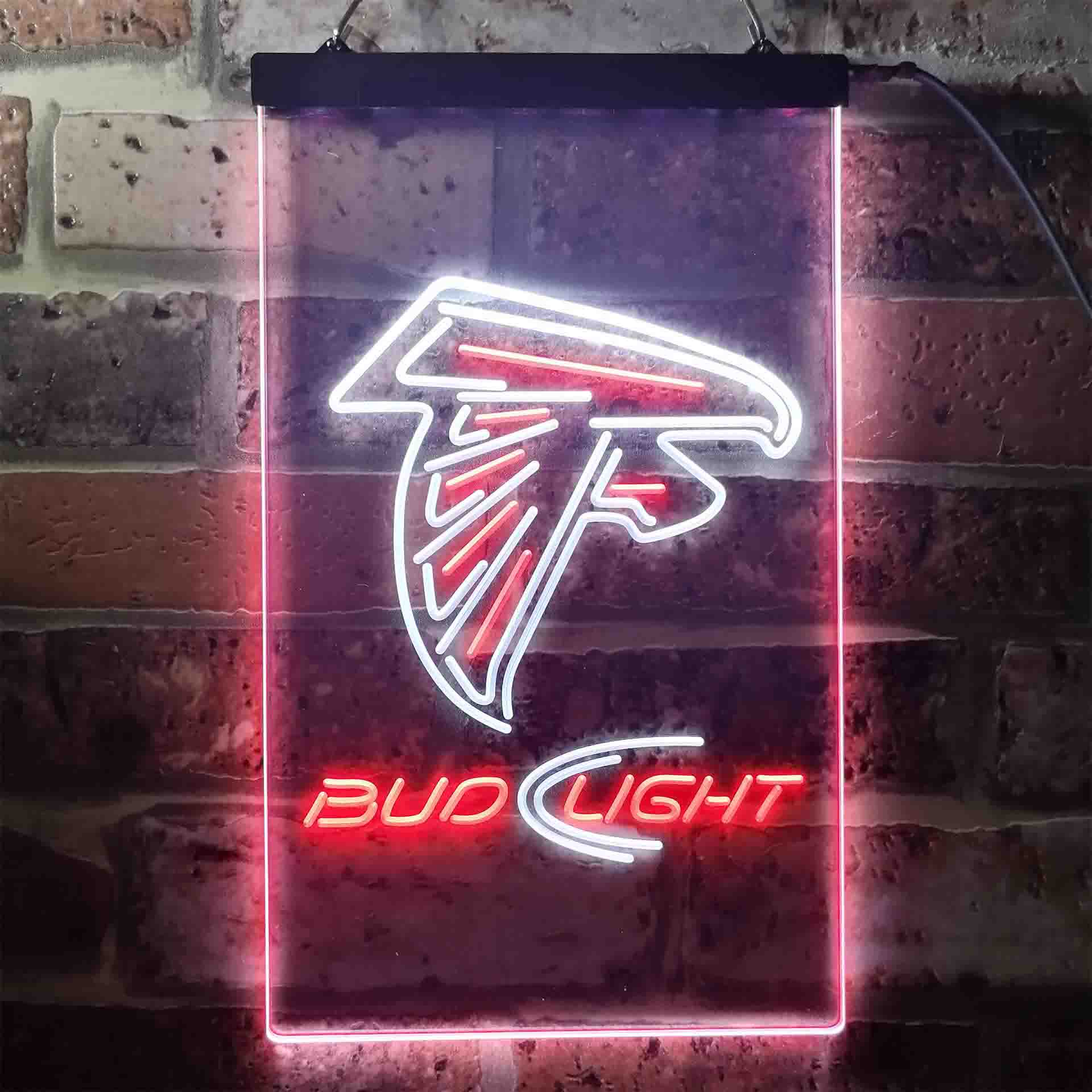 Atlanta Falcons Bud Light Neon-Like LED Sign - Image 4