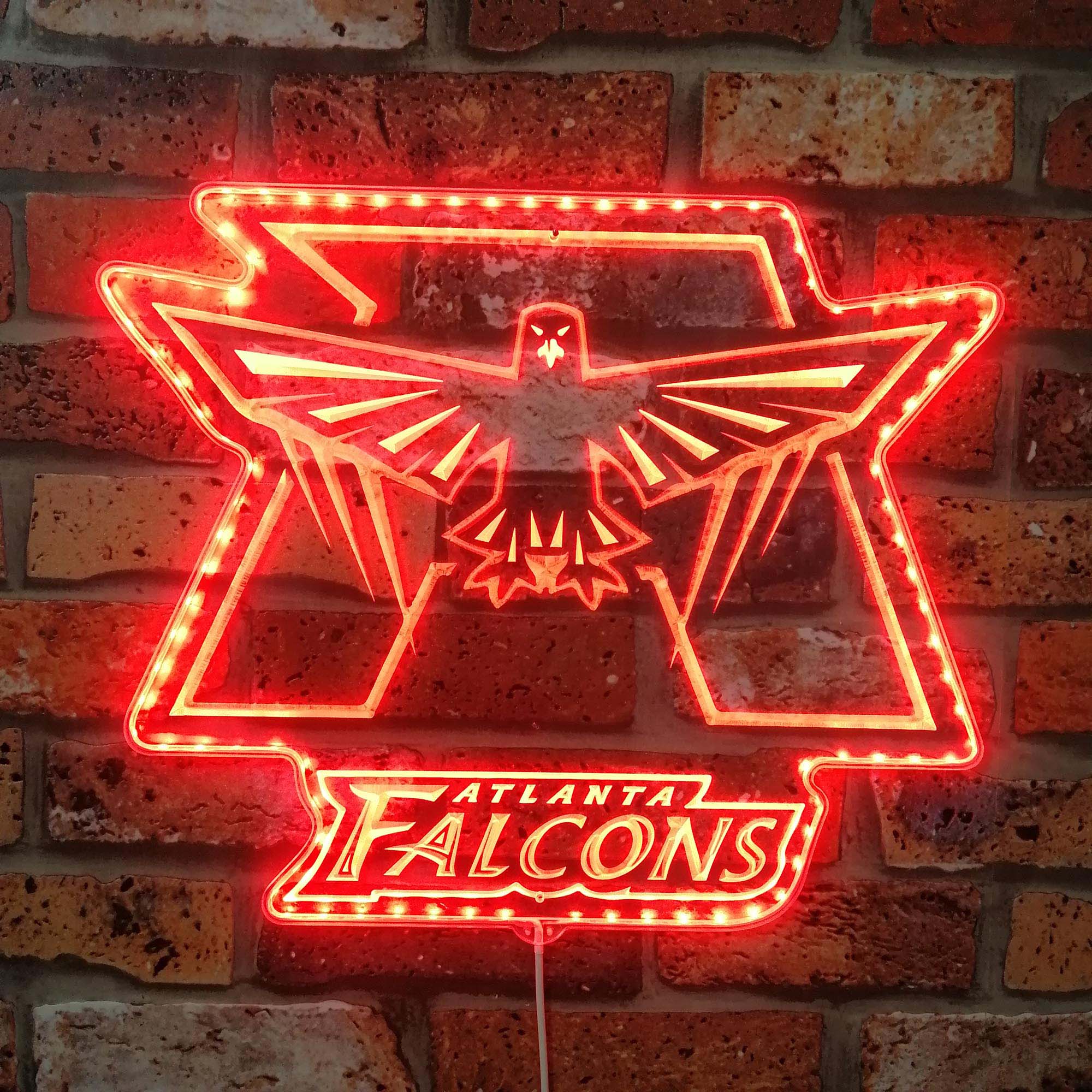 Atlanta Falcons Neon LED Sign with Dynamic RGB Colors - Image 3
