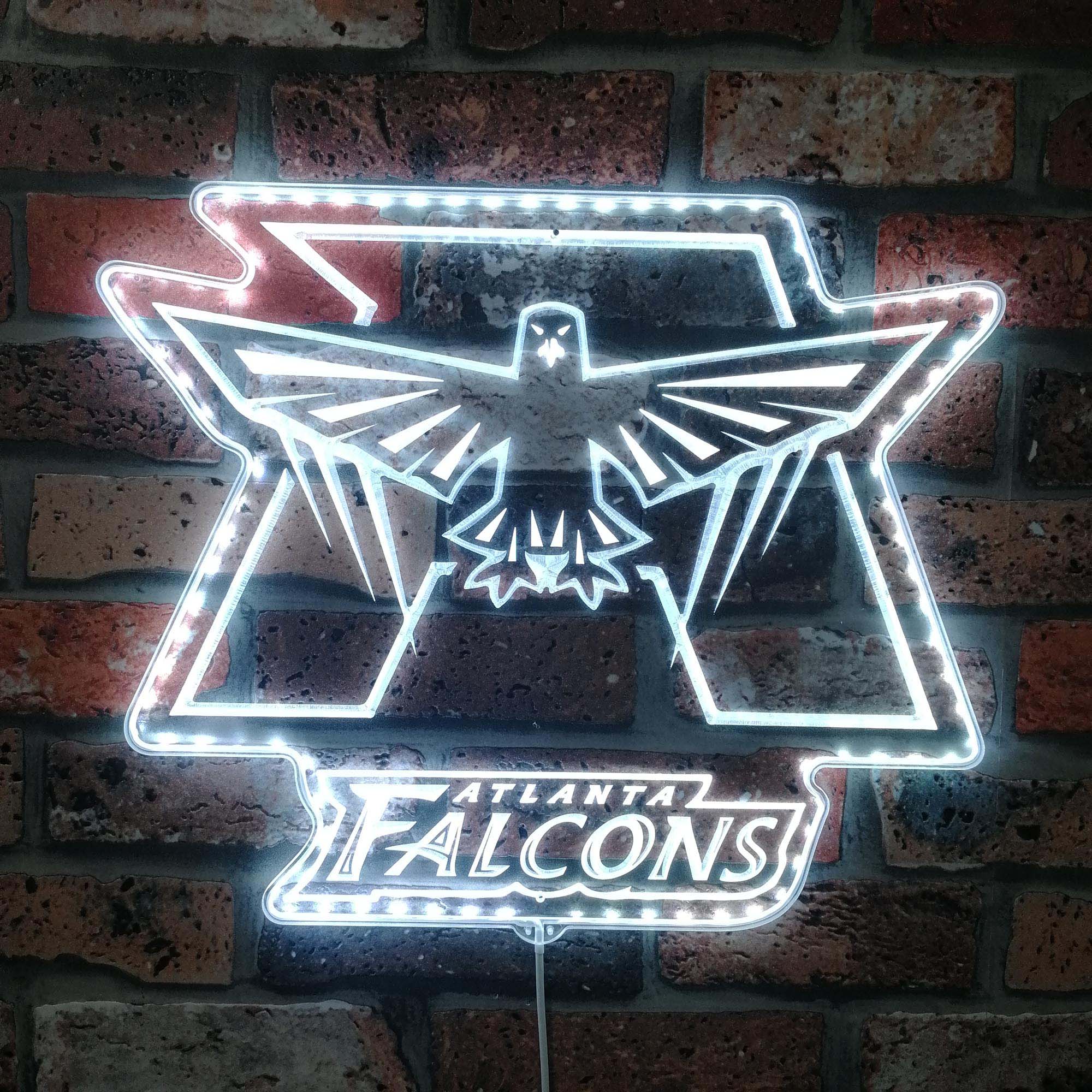 Atlanta Falcons Neon LED Sign with Dynamic RGB Colors - Image 5