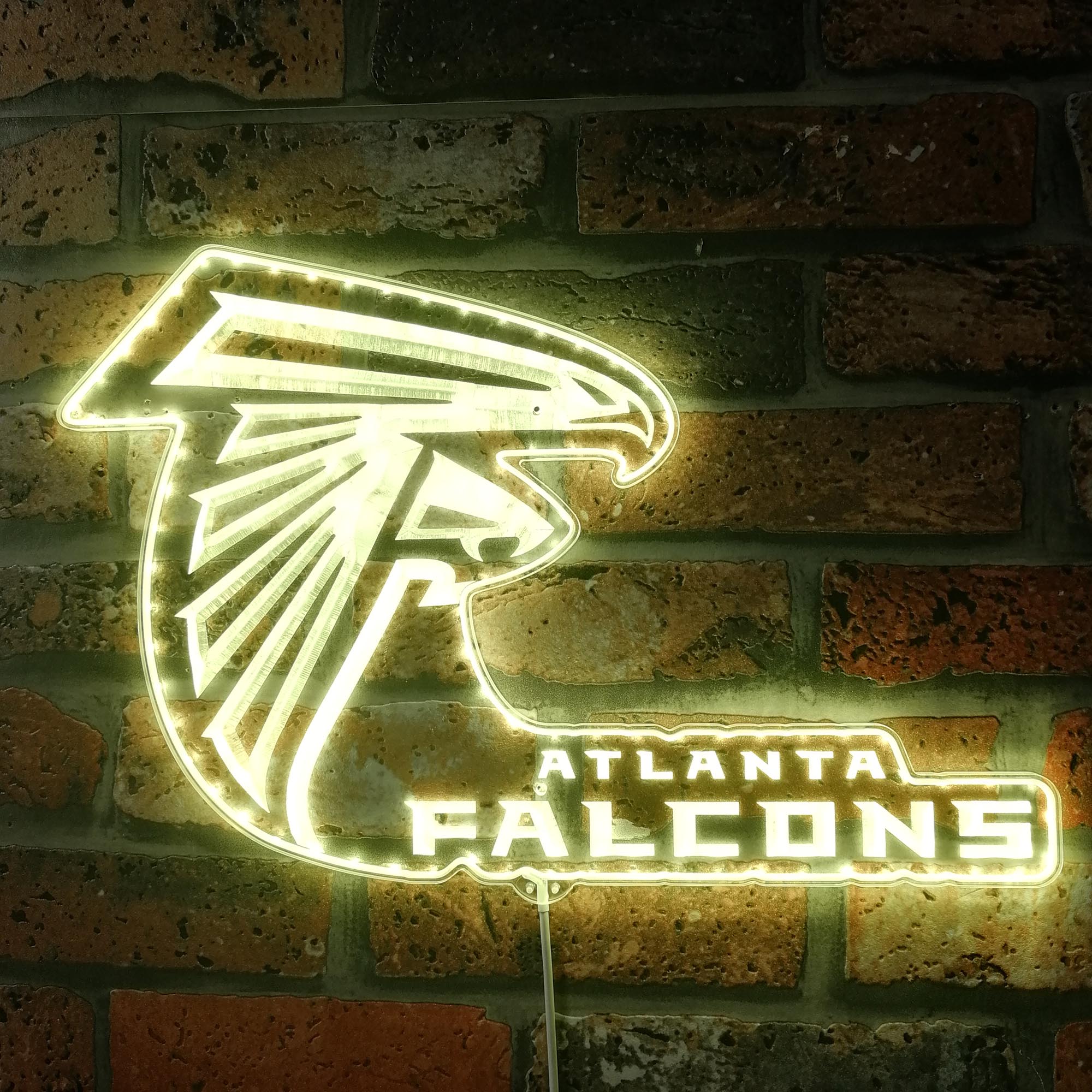 Atlanta Falcons Neon LED Sign with Dynamic RGB Colors - Image 7