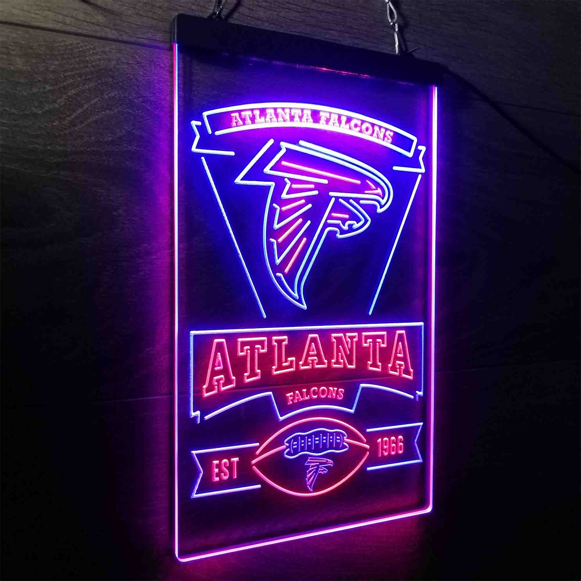 Atlanta Falcons Est. 1966 Neon-Like LED Sign - Image 22