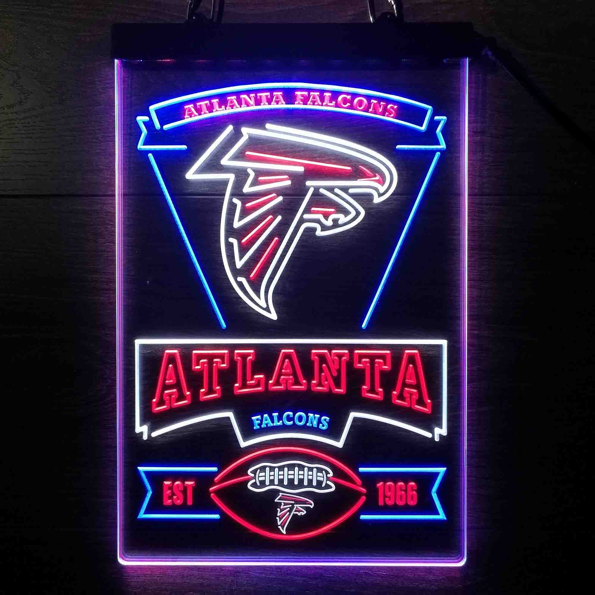 Atlanta Falcons Neon LED Sign 3 Colors - Image 2
