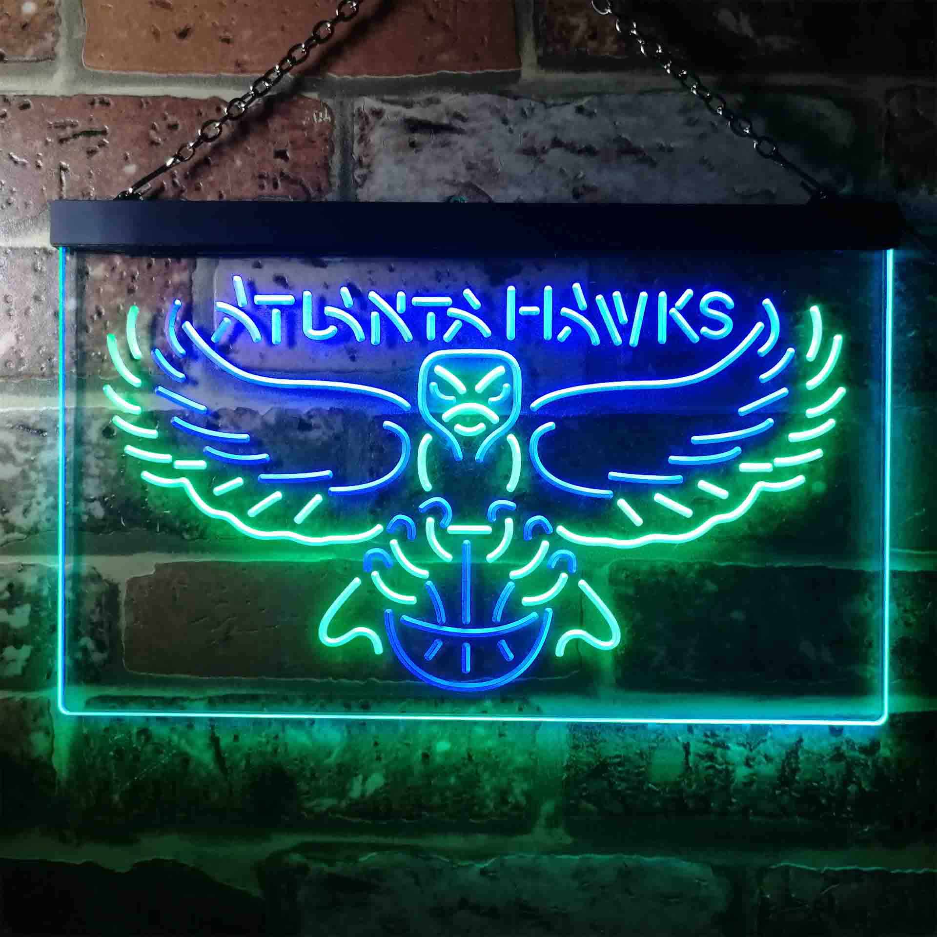 Atlanta Hawks LED Neon Sign - Image 11