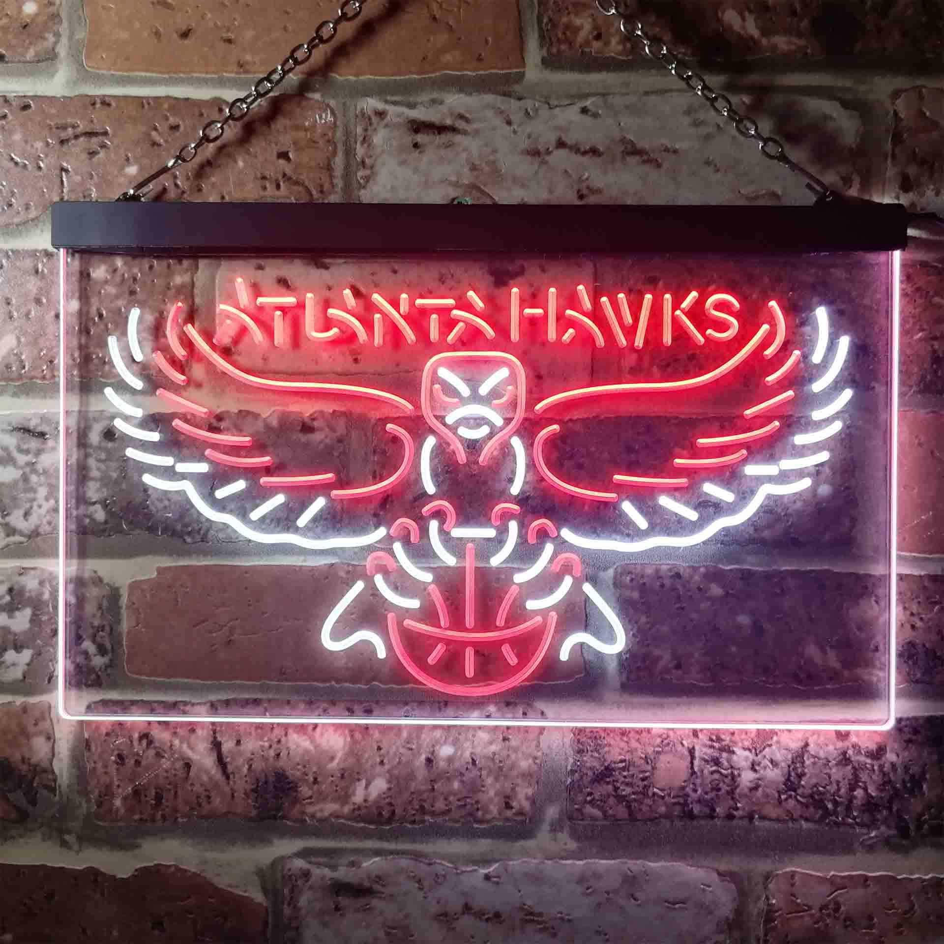 Atlanta Hawks LED Neon Sign - Image 7