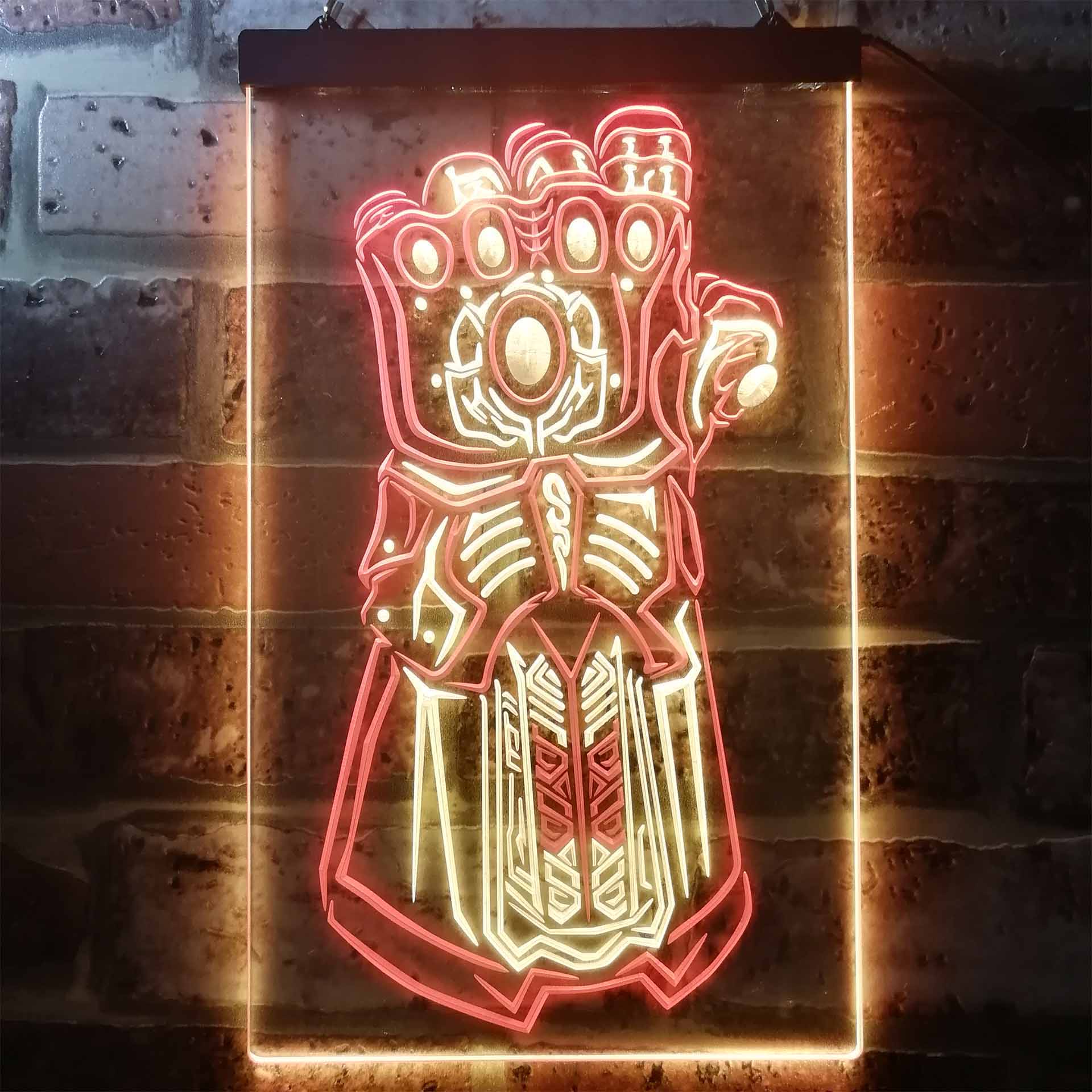 Avengers Infinity Gauntlet Thanos LED Neon Sign