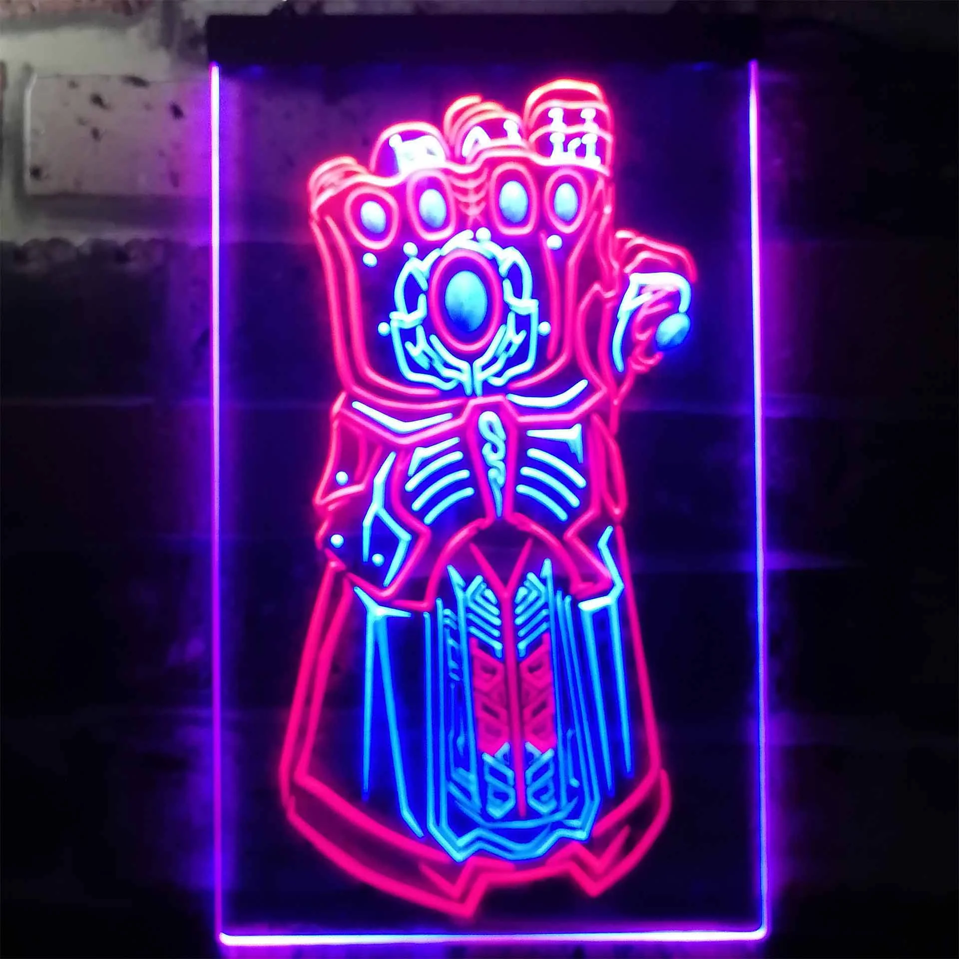 Avengers Infinity Gauntlet Thanos LED Neon Sign - Image 5