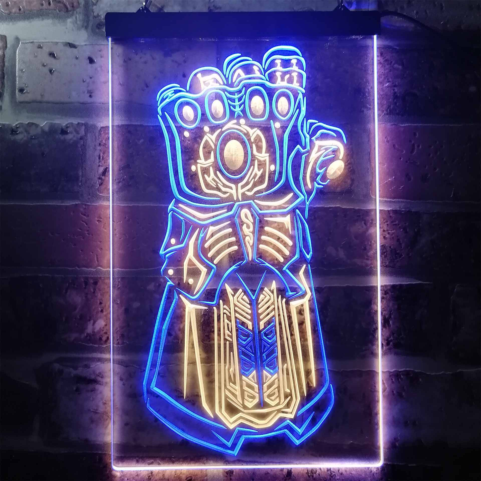 Avengers Infinity Gauntlet Thanos LED Neon Sign - Image 8