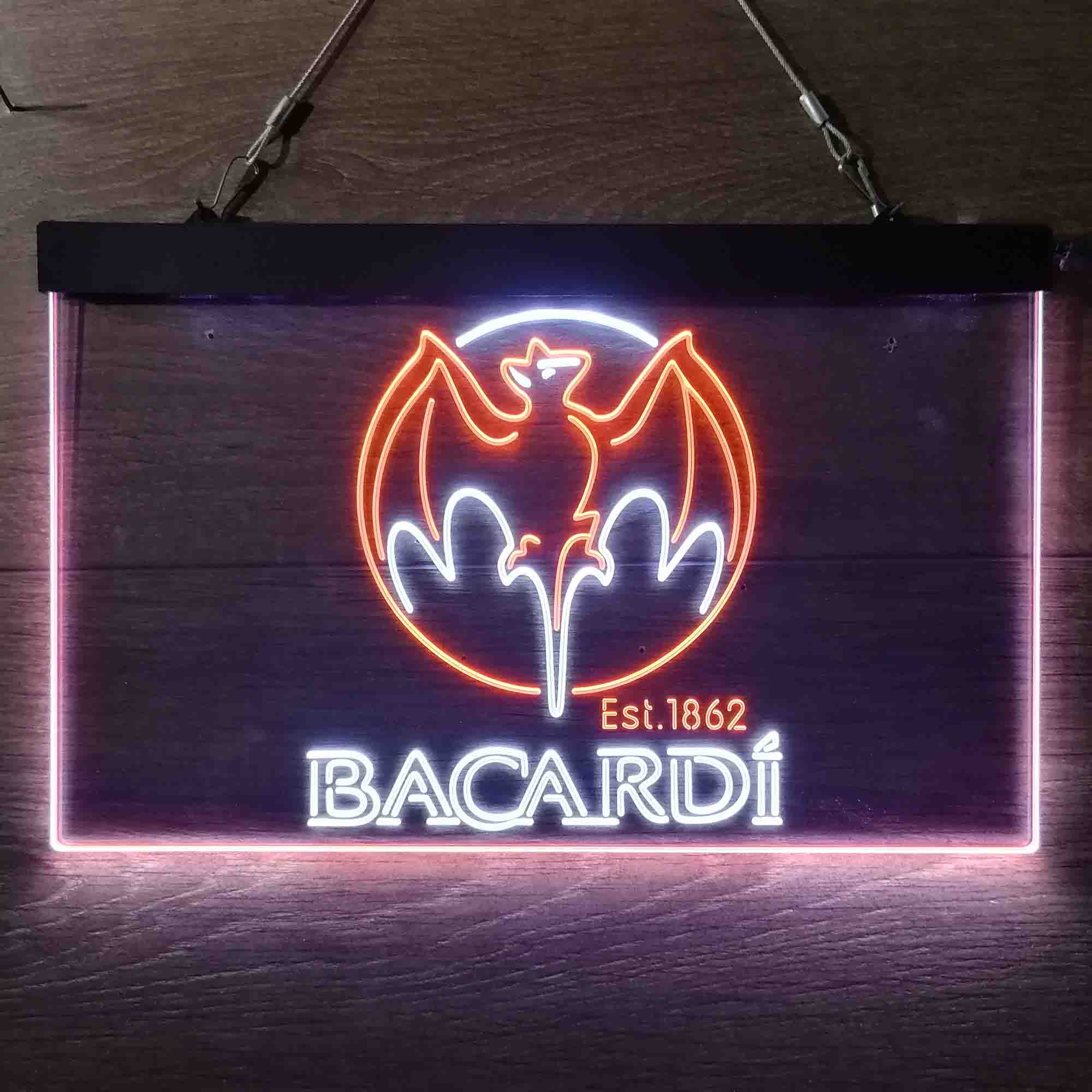 Bacardi Bat Home Bar Neon Light LED Sign - Image 10
