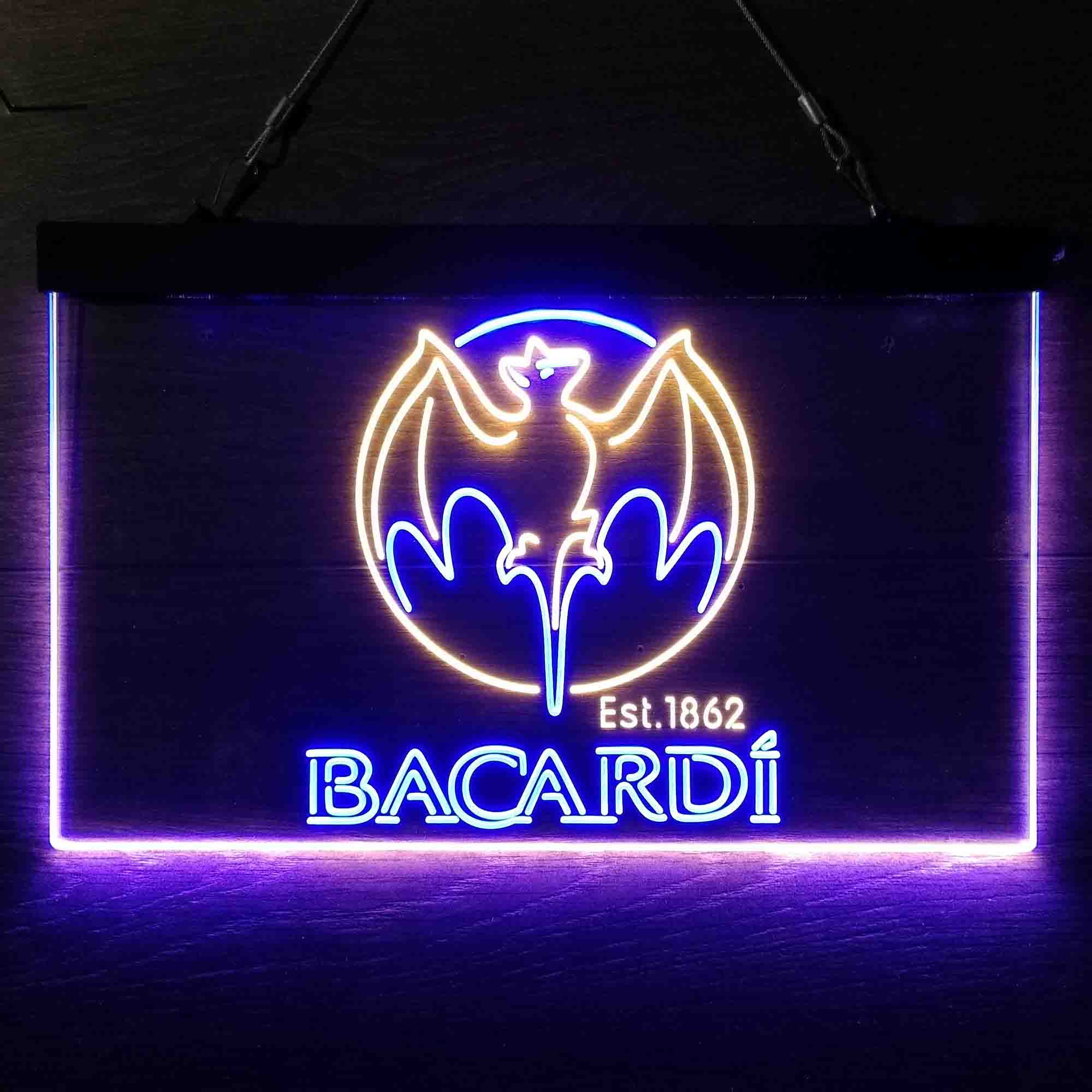 Bacardi Bat Home Bar Neon Light LED Sign - Image 13