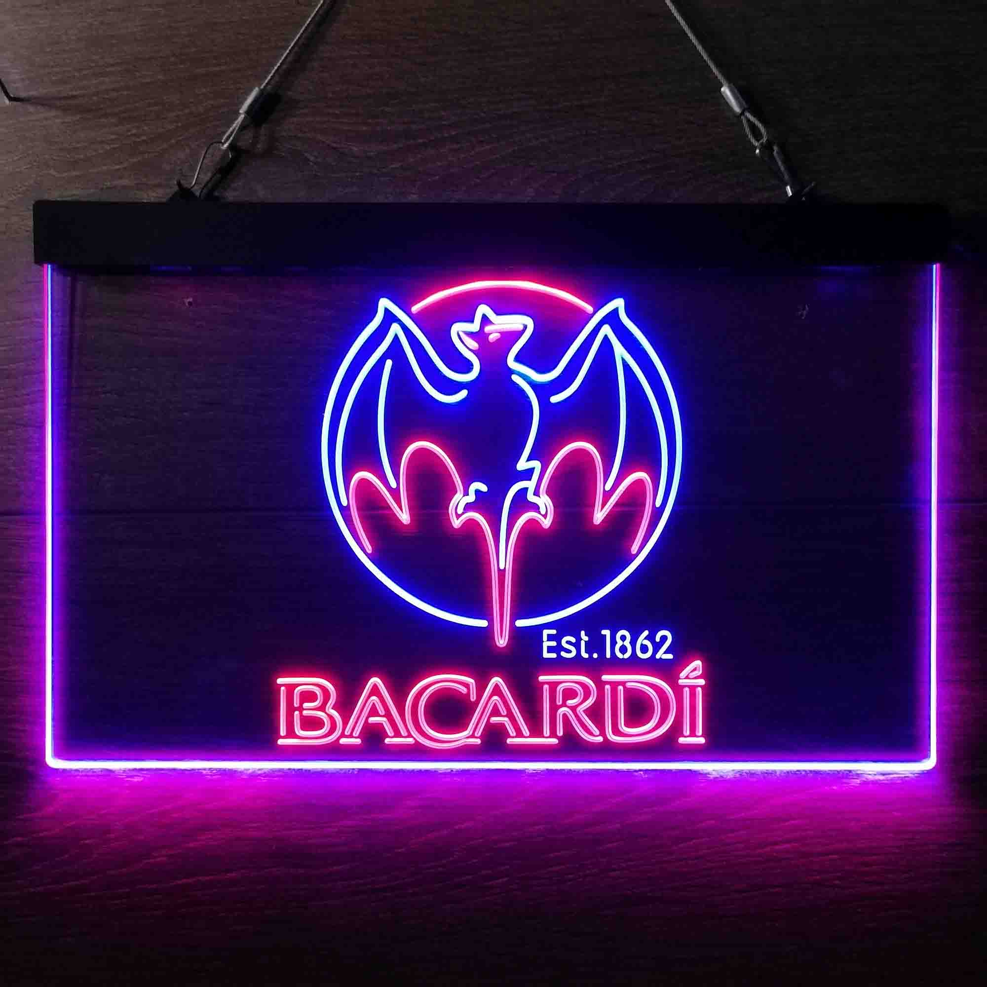 Bacardi Bat Home Bar Neon Light LED Sign - Image 8