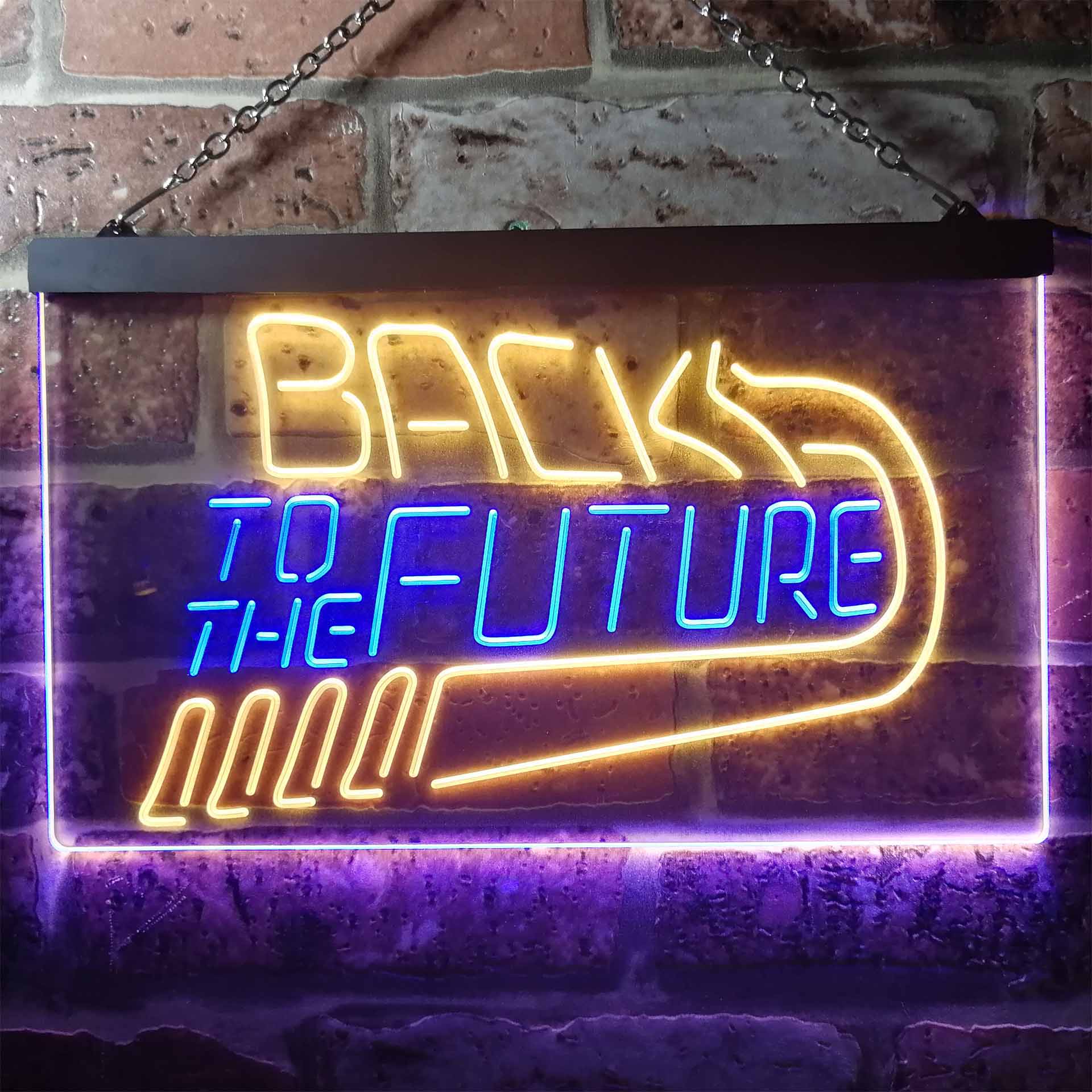 Back to the Future Movie Home Theater LED Neon Sign - Image 12