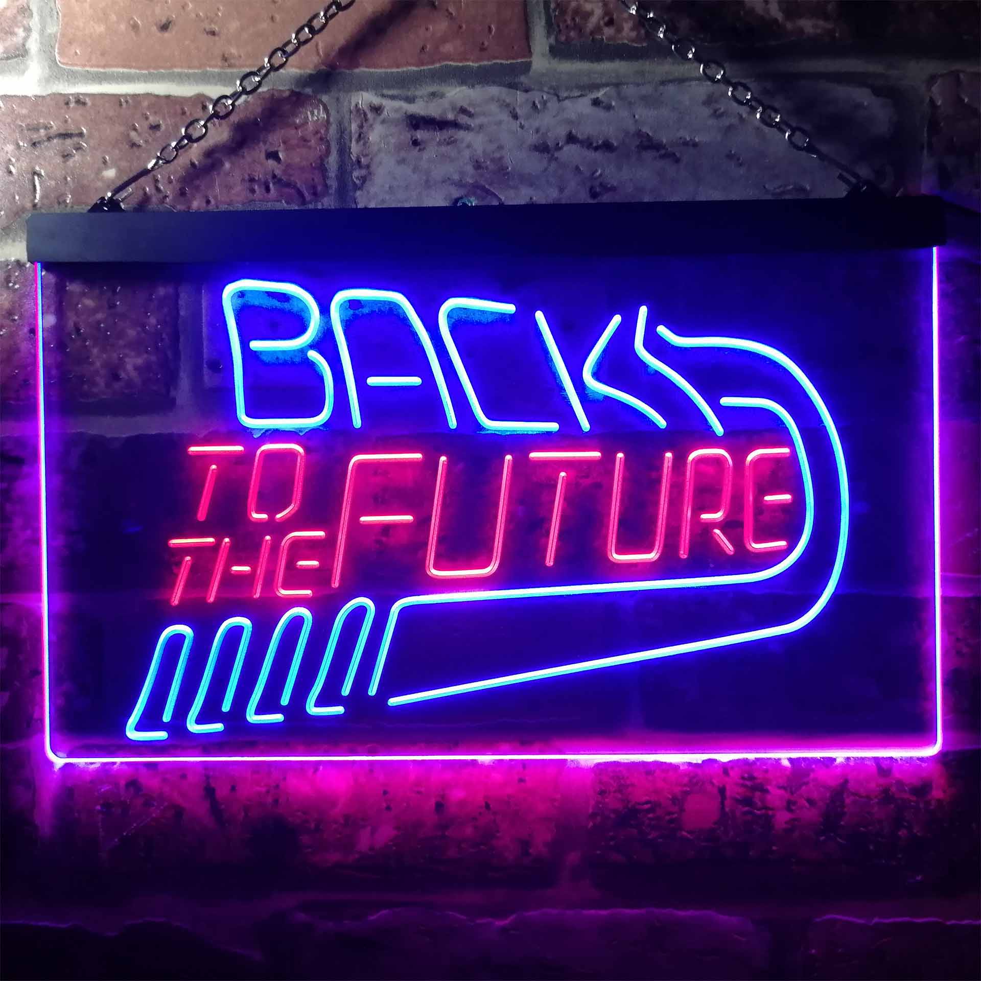 Back to the Future Movie Home Theater LED Neon Sign - Image 9