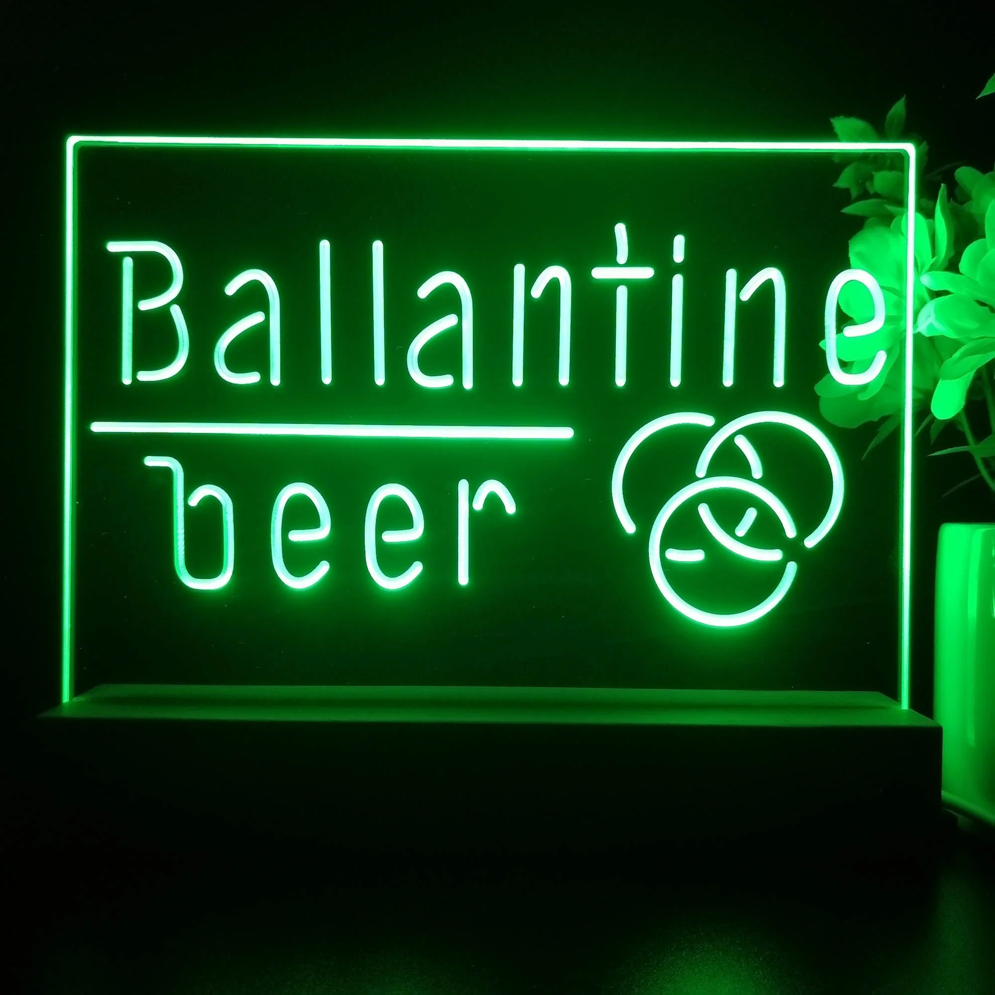 Ballantine Beer Bar Neon Sign Pub Bar Lamp - Image 3