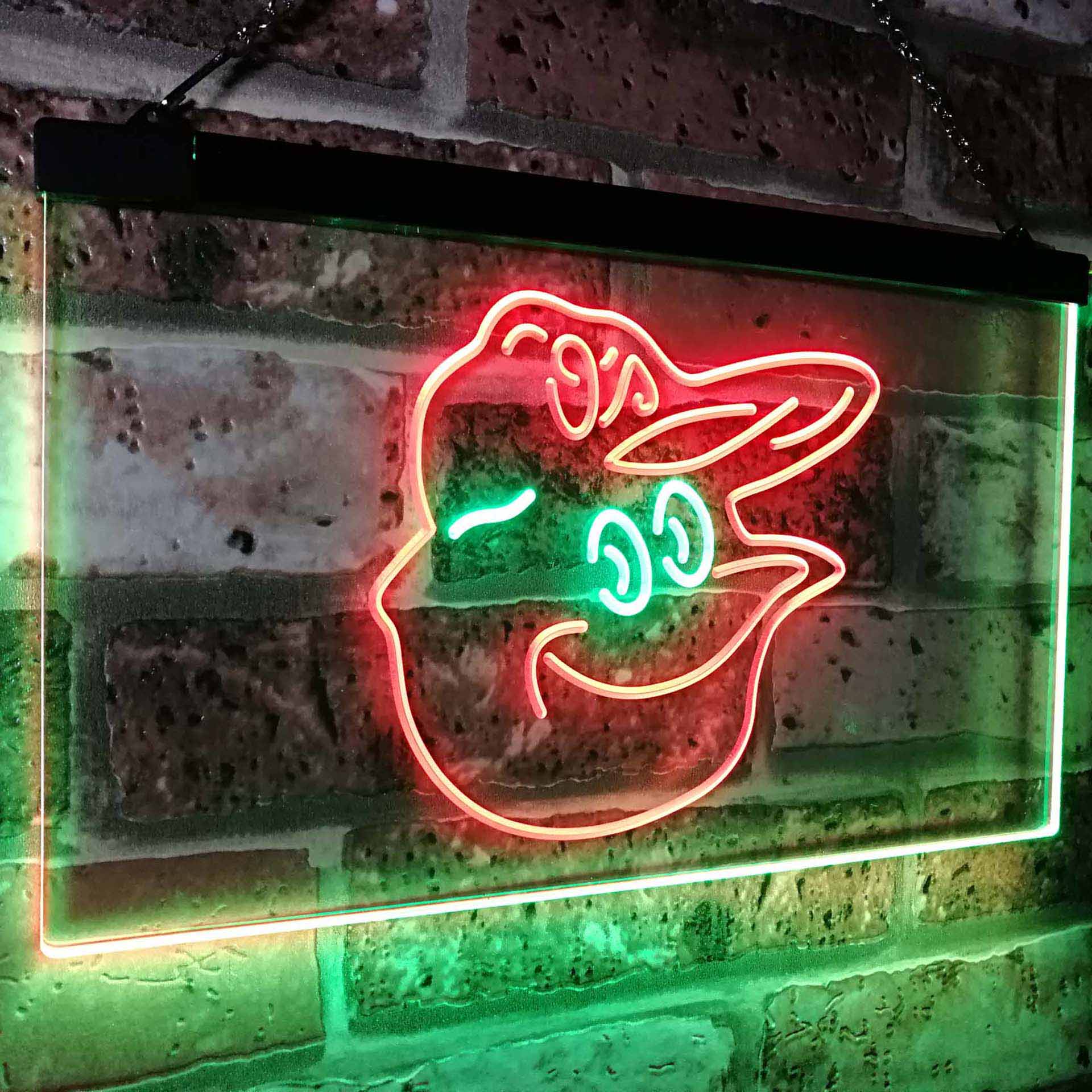 Baltimore Orioles Mascot Neon-Like LED Sign - Image 14
