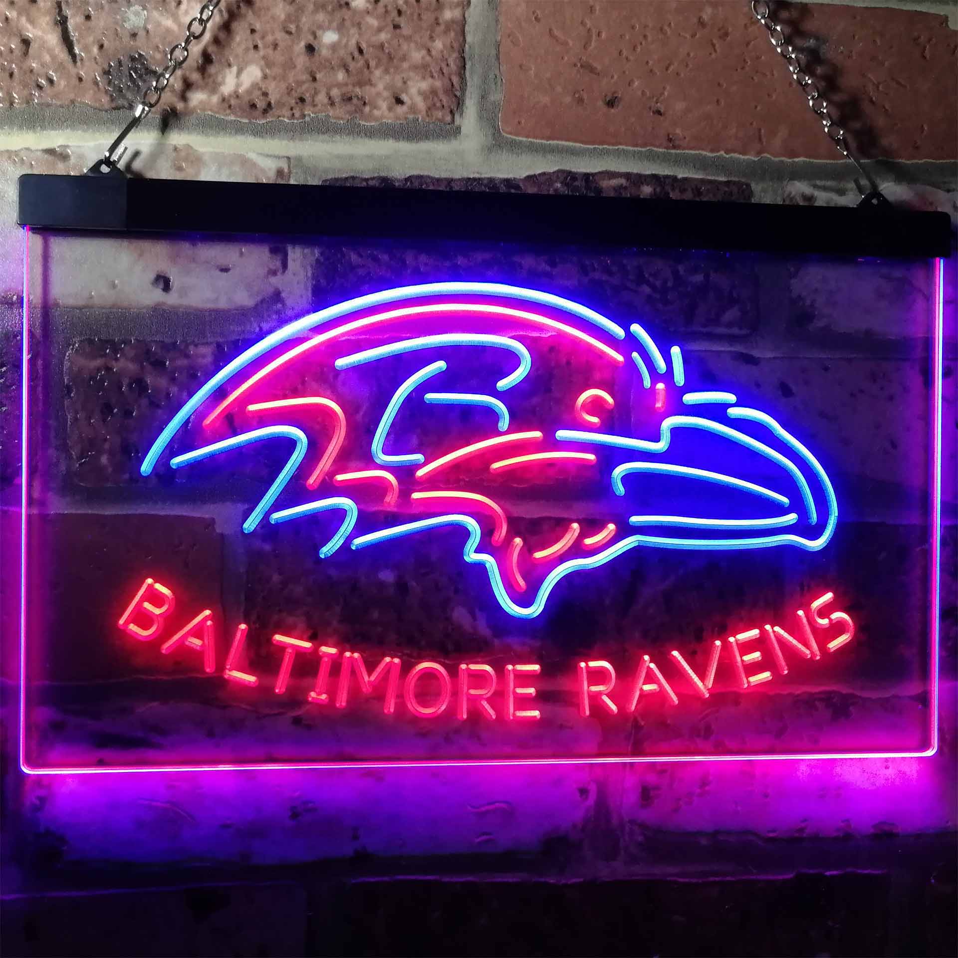 Baltimore Ravens Neon Light LED Sign - Image 6