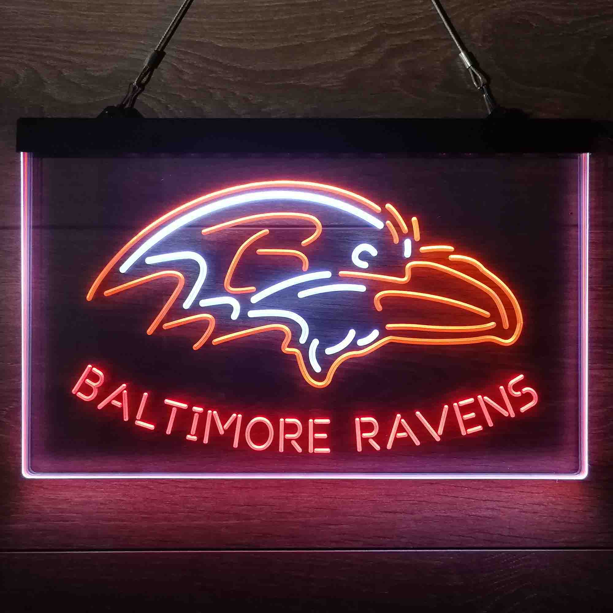 Baltimore Ravens  Neon 3-Color LED Sign - Image 5