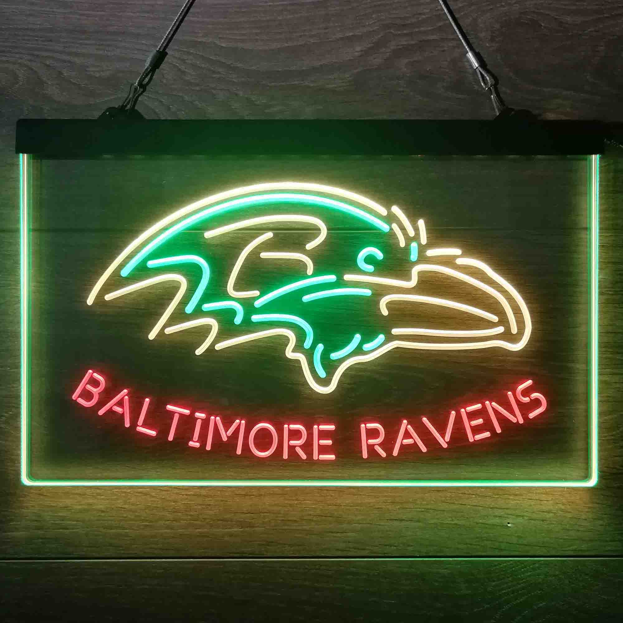 Baltimore Ravens  Neon 3-Color LED Sign - Image 7