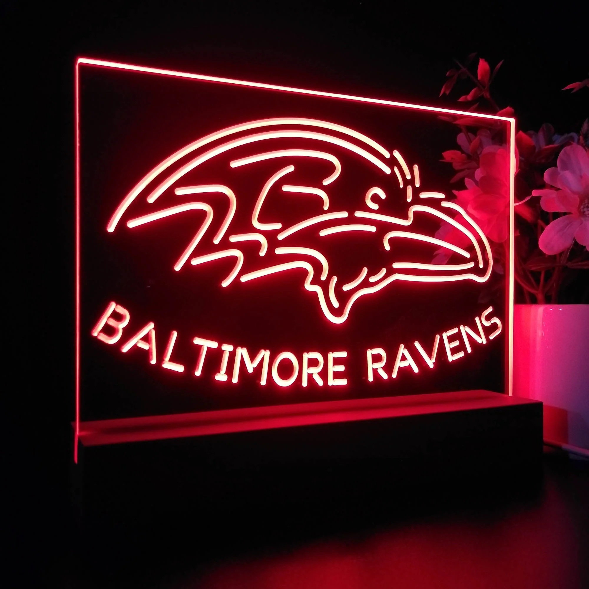 Baltimore Ravens  Neon Sign Pub Bar Lamp - Image 5