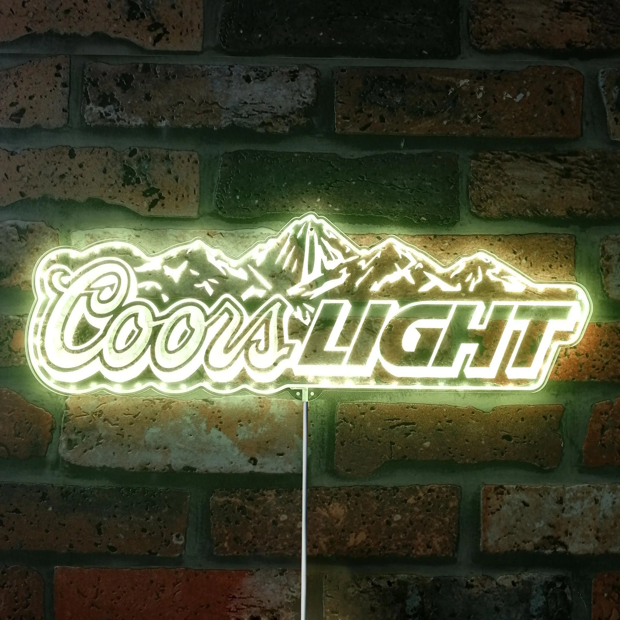 Coors Light Bar RGB Edge Lit LED Sign - Image 7