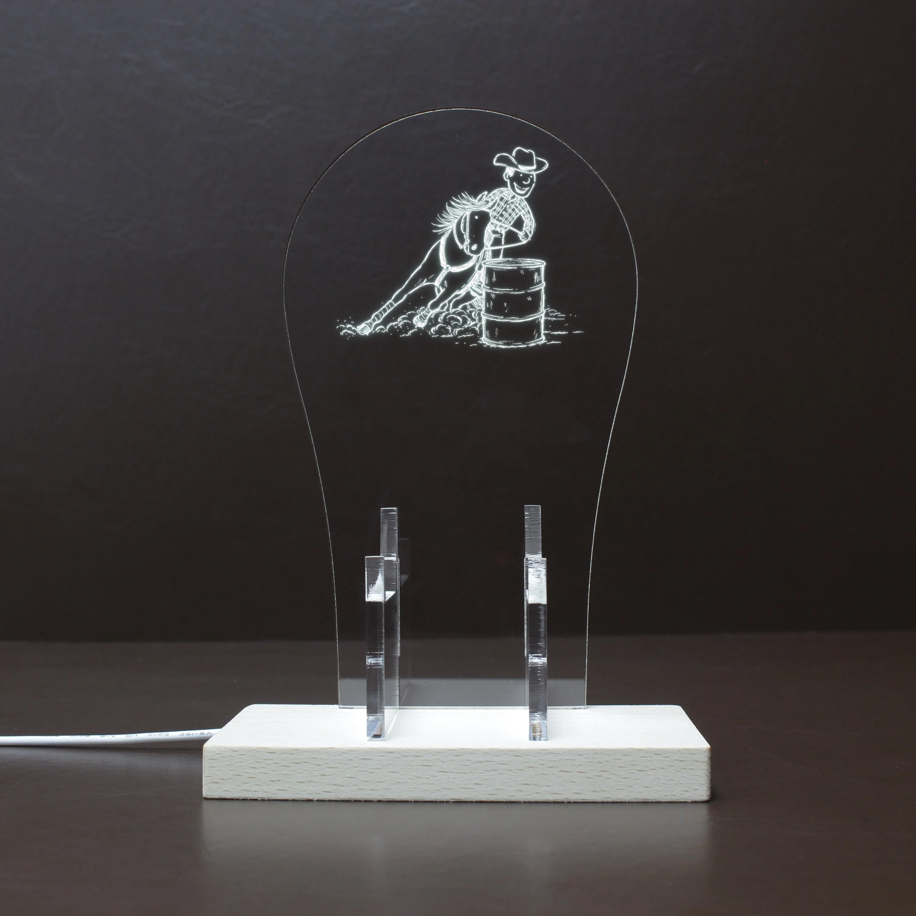 Barrel Racing LED Gaming Headset Controller Stand - Image 10
